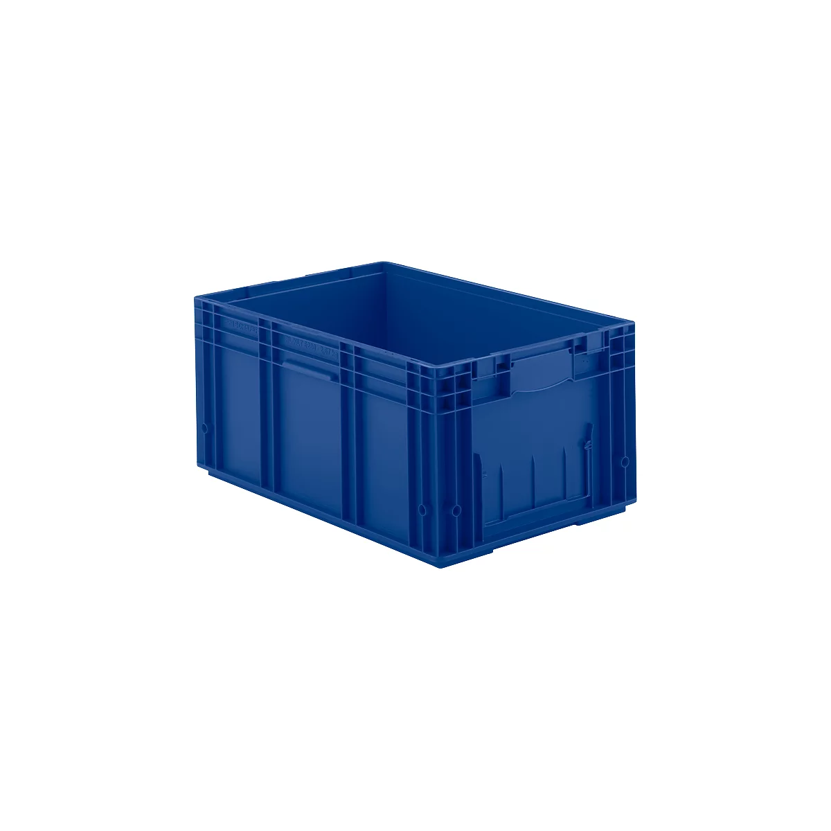 Stapelbak Euro RL-KLT 6280 - polypropeen - B 600 x D 400 mm - 52,1 l - tot 20 kg - blauw