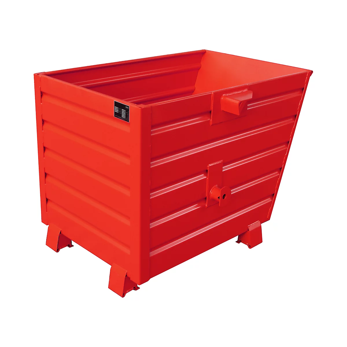 stapelbare kiepbak BSK 70, rood