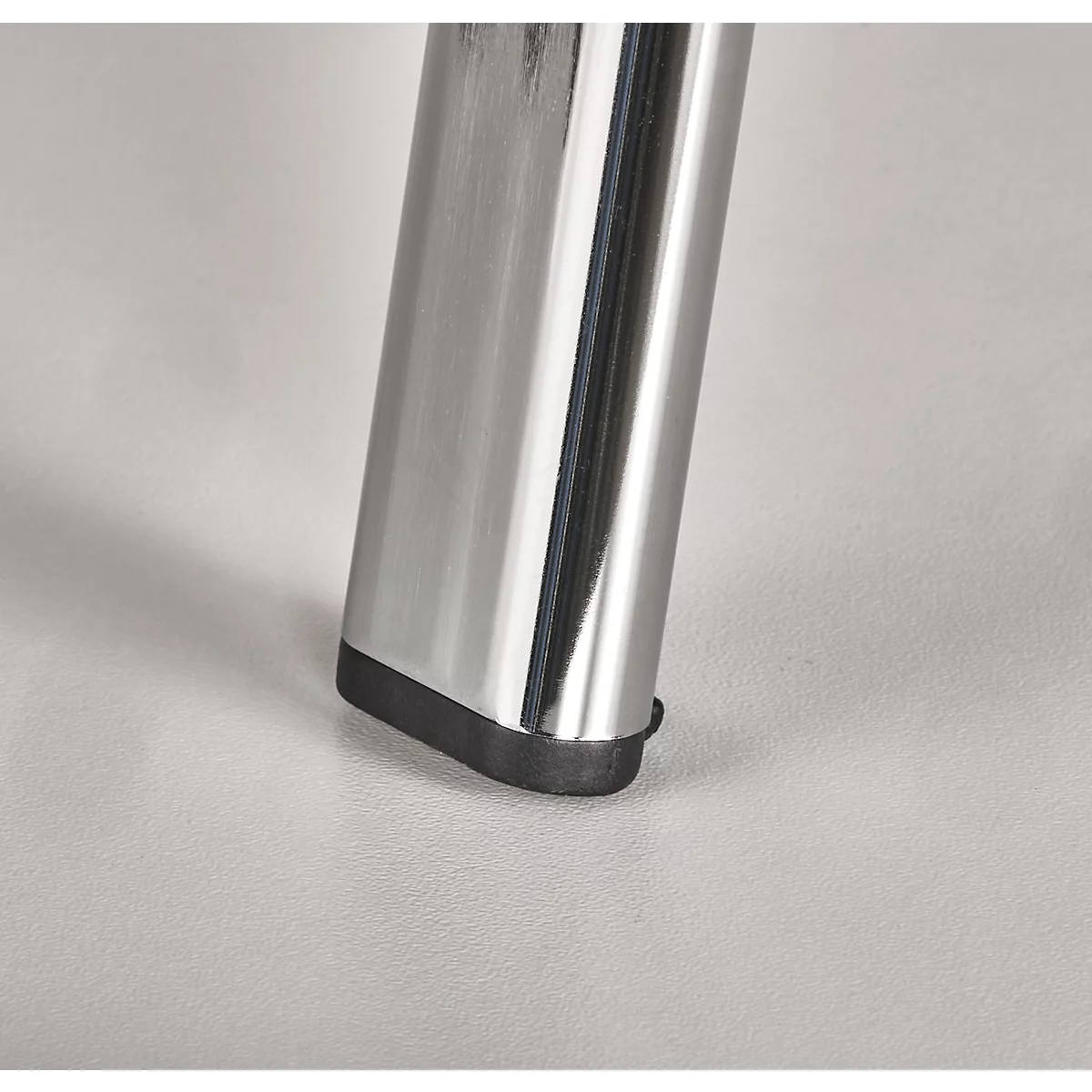 Stapelstuhl ISO Basic, Gestell verchromt, anthrazit