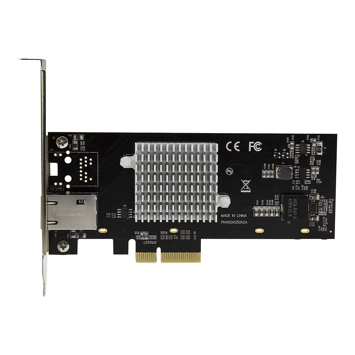 StarTech.com 1 Port 10G Ethernet PCI Express Netzwerkkarte - 10GbE NIC mit Intel X550-AT Chip - 10GBase-T / NBASE-T Compliant - Netzwerkadapter - PCIe 2.0 - 10Gb Ethernet x 1