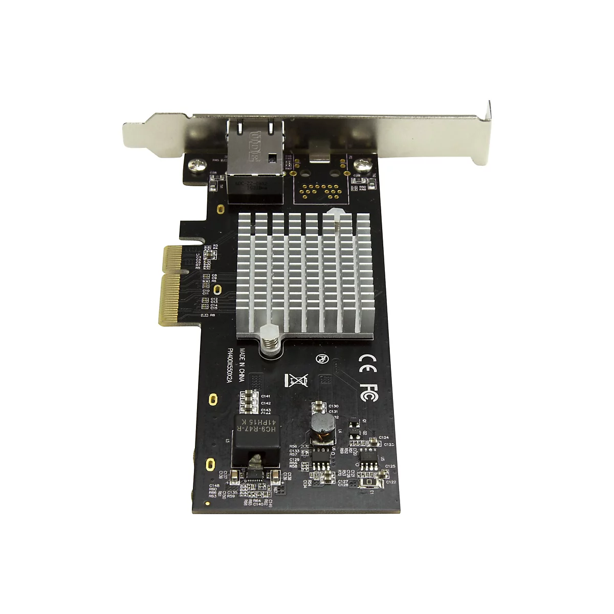 StarTech.com 1 Port 10G Ethernet PCI Express Netzwerkkarte - 10GbE NIC mit Intel X550-AT Chip - 10GBase-T / NBASE-T Compliant - Netzwerkadapter - PCIe 2.0 - 10Gb Ethernet x 1