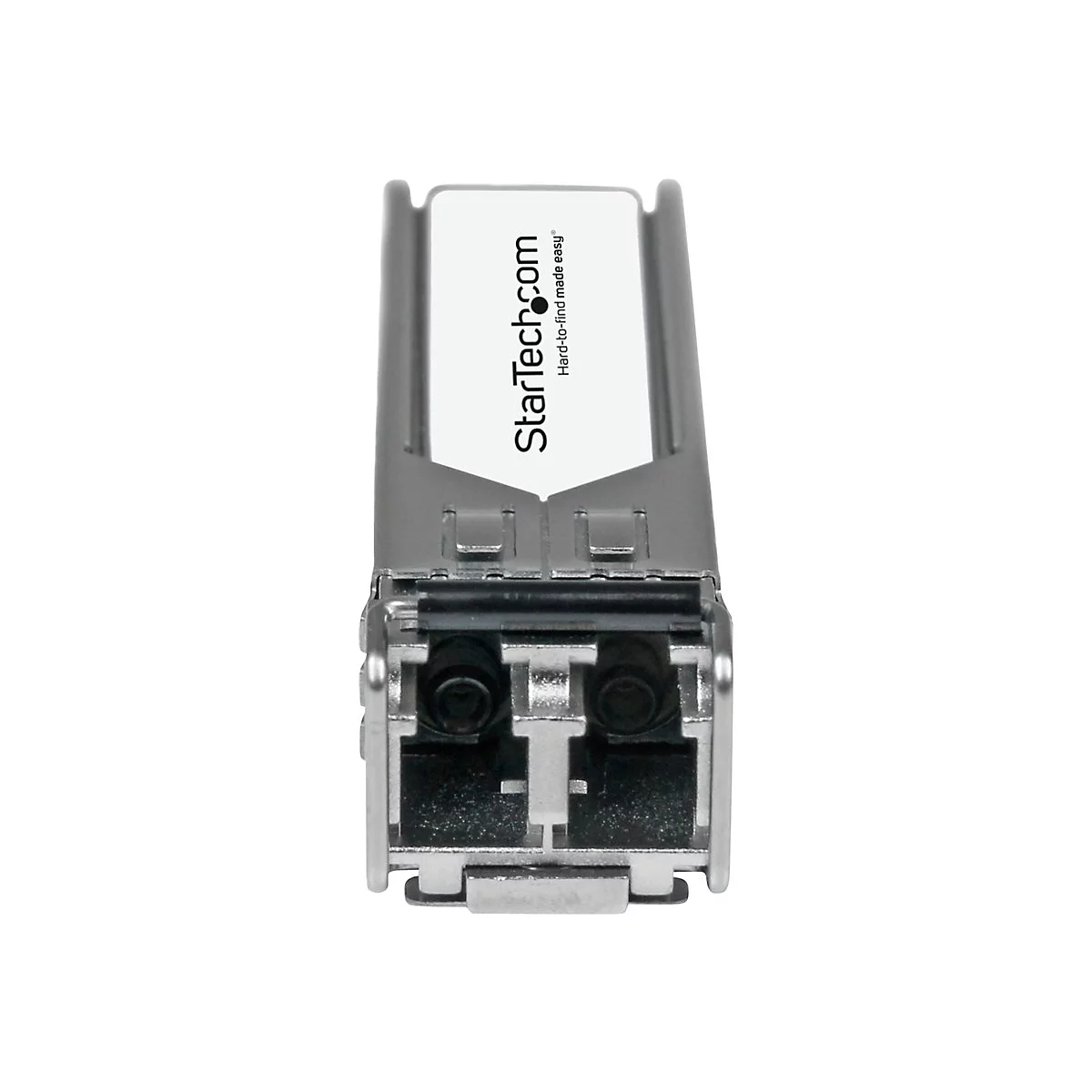 Ein graues elektronisches Bauteil mit der Aufschrift StarTech.com und "Hard-to-find made easy".