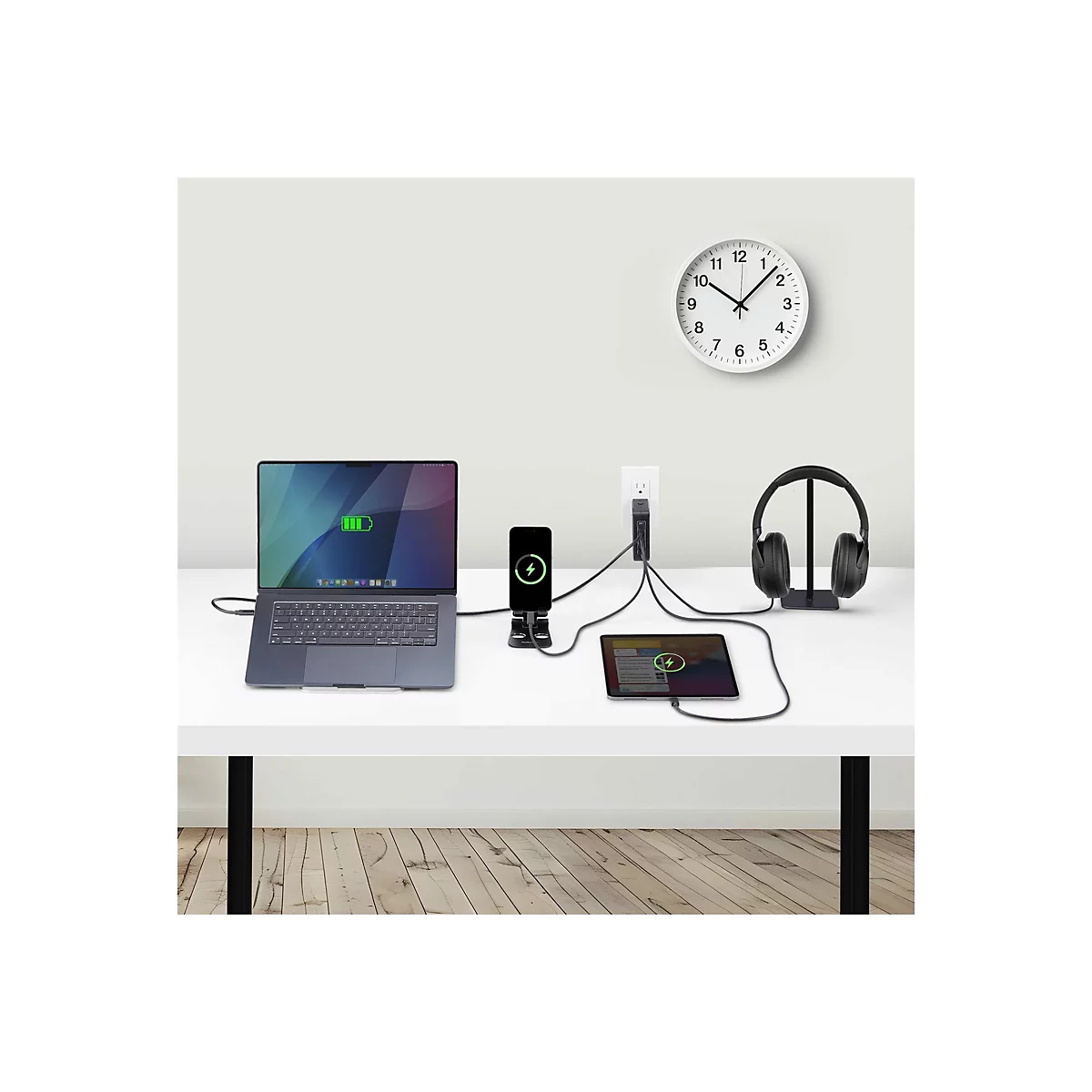 StarTech.com 140W USB-C Wall Charger, USB-C/USB-A, PD GaN Power Adapter - Netzteil - GaN-Technologie - 140 Watt - 5 A - Power Delivery 3.1