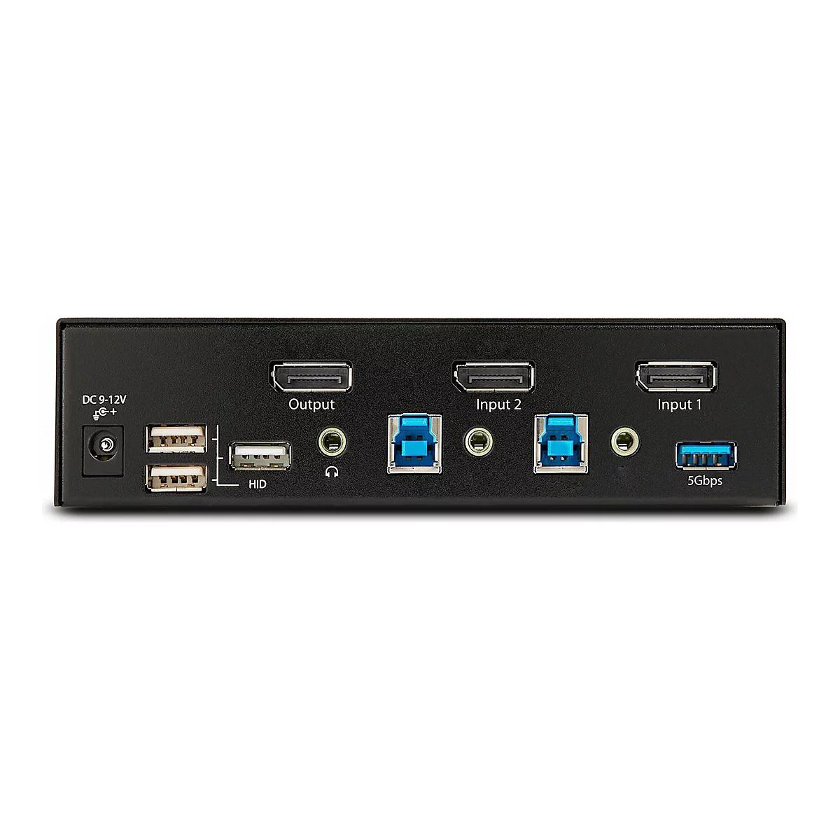 StarTech.com 2-Port DisplayPort KVM Switch, 8K 60Hz / 4K 144Hz, Single Display, DP 1.4, 2x USB 3.0 Ports, 4x USB 2.0 HID Ports, Push-Button & Hotkey Switching, TAA Compliant - OS Independent, Metal Housing (D86A2-2-PORT-8K-KVM) - KVM-/Audio-/USB-S...