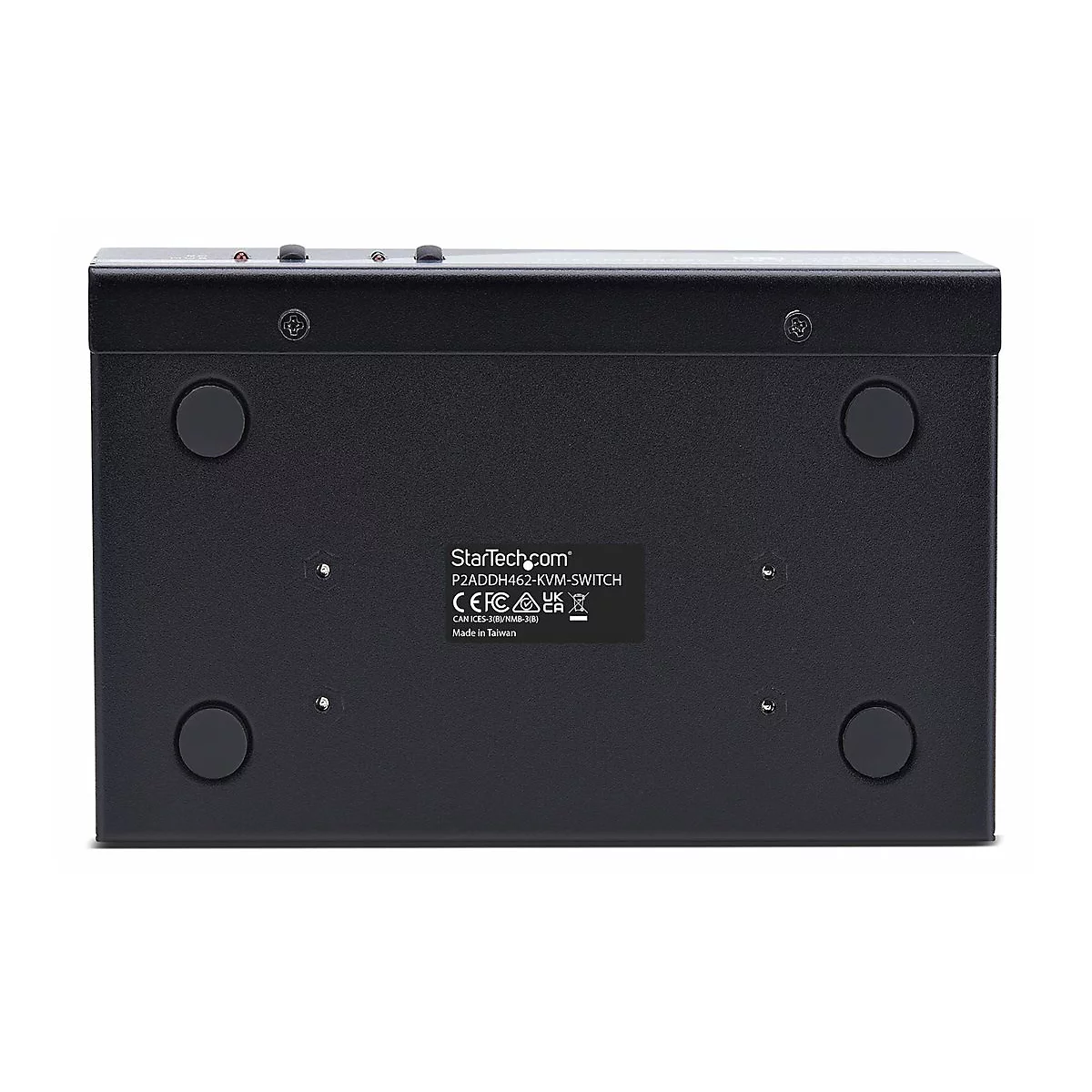 StarTech.com 2-Port Dual-Monitor DisplayPort en HDMI KVM Switch, 4K 60Hz - KVM-/Audio-/USB-Switch - 2 x KVM/Audio/USB - 1 lokaler Benutzer - Desktop - TAA-konform