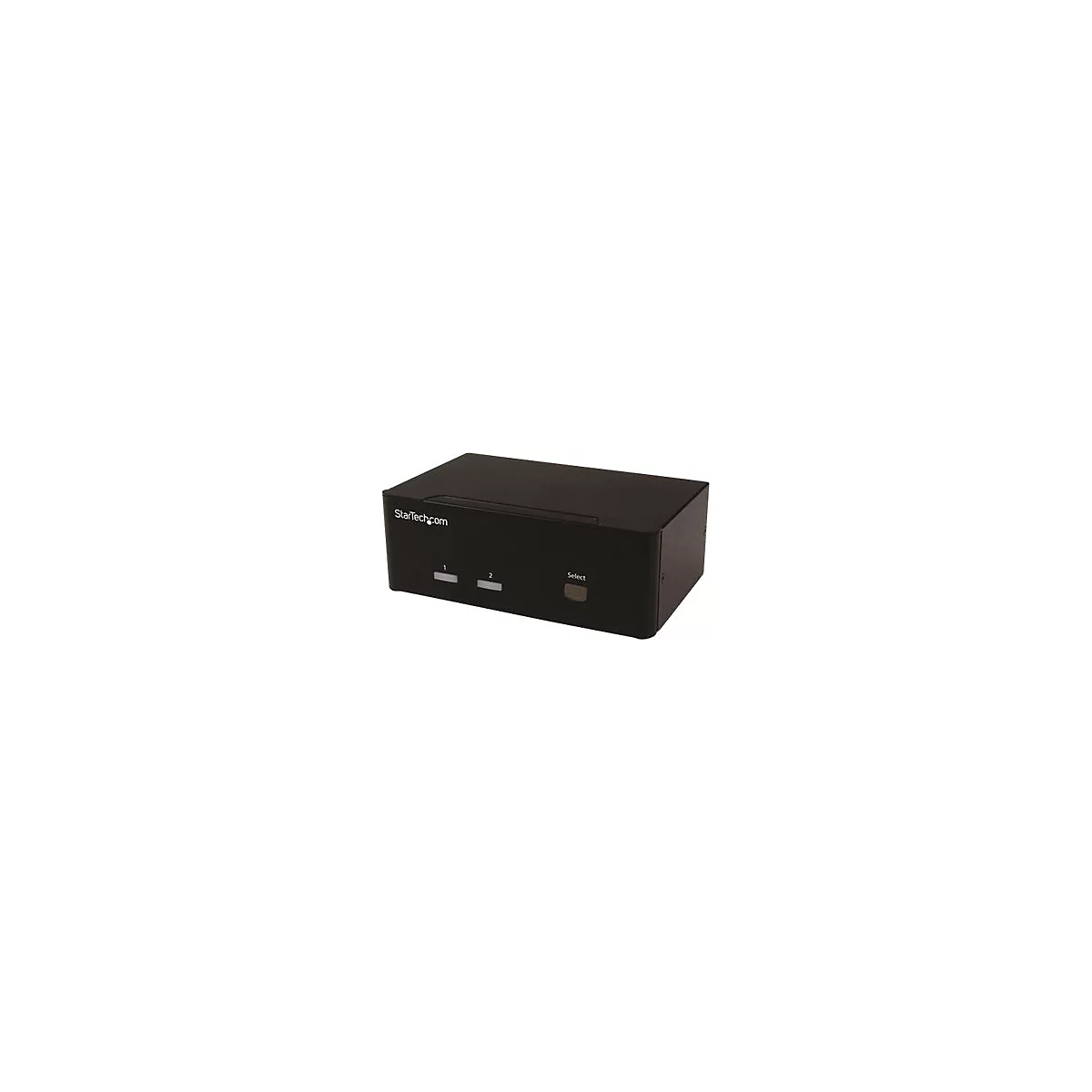 StarTech.com 2 Port KVM Switch mit Dual-VGA und 2-fach USB Hub - USB 2.0 - KVM-/Audio-/USB-Switch - 2 Anschlüsse