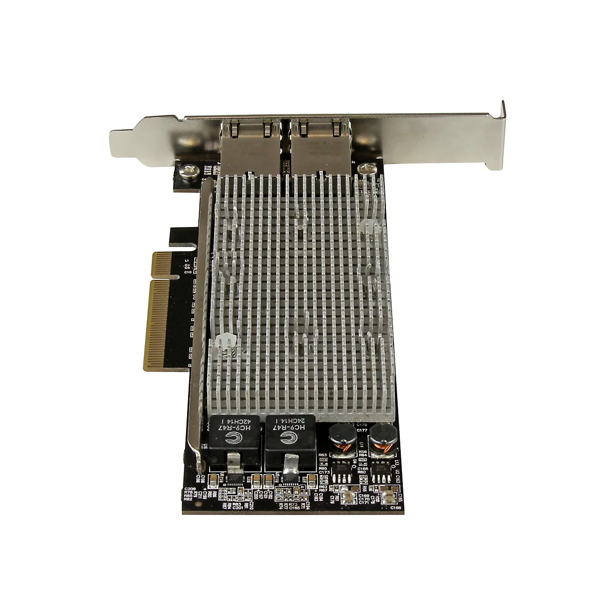 StarTech.com 2 Port PCI Express 10GBase-T Ethernet Netzwerkkarte - 10GbE Ethernet Adapter mit Intel X540 Chip - Netzwerkadapter - PCIe 2.0 x8 - 10Gb Ethernet x 2