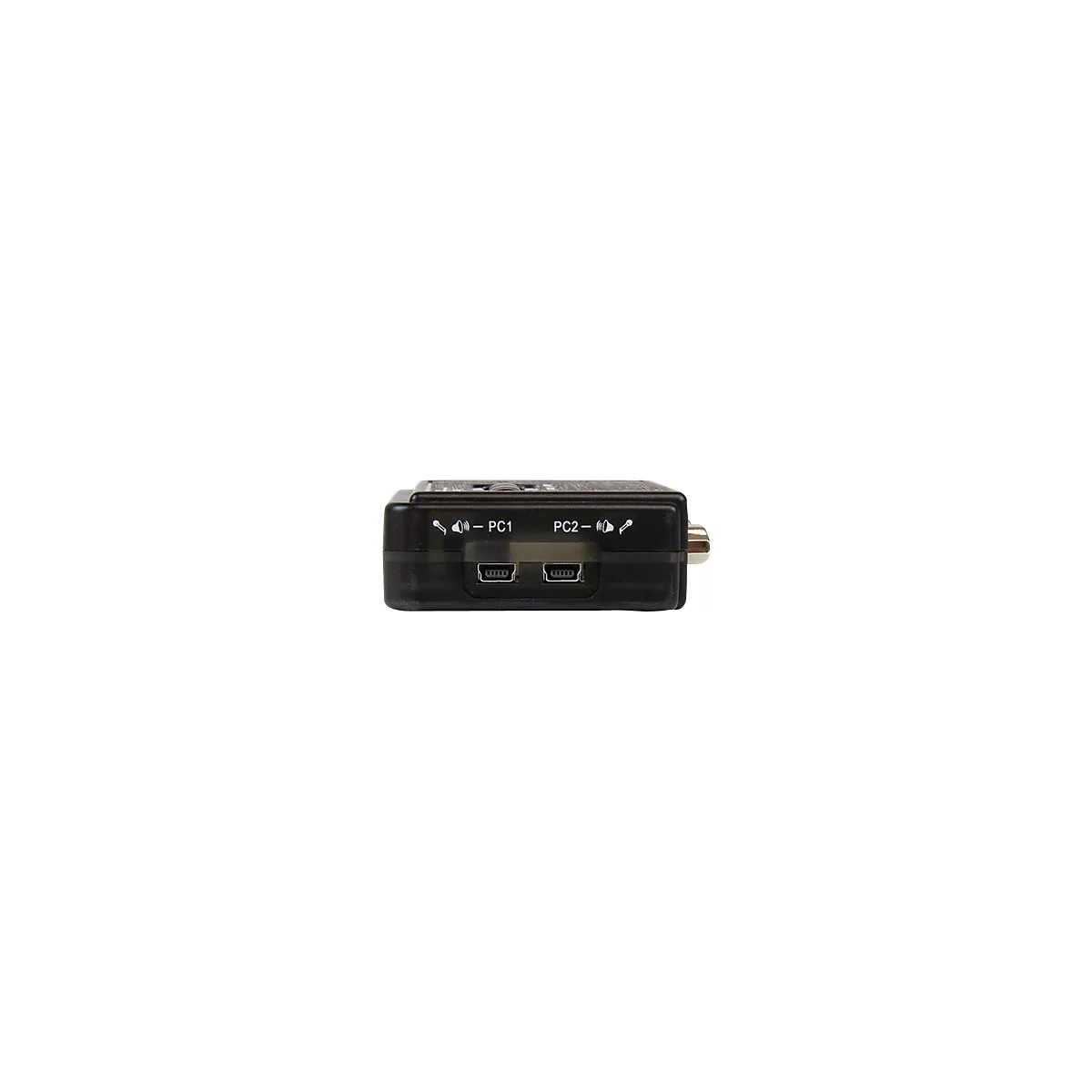 StarTech.com 2 Port USB KVM Switch Kit mit Audio und Kabeln - 2-fach USB VGA Desktop Umschalter inkl. Kabel - KVM-/Audio-Switch - 2 Anschlüsse