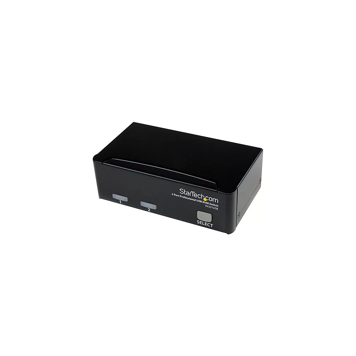 StarTech.com 2 Port VGA USB KVM Switch - VGA KVM Umschalter inkl. Kabel - KVM-Switch - 2 Anschlüsse