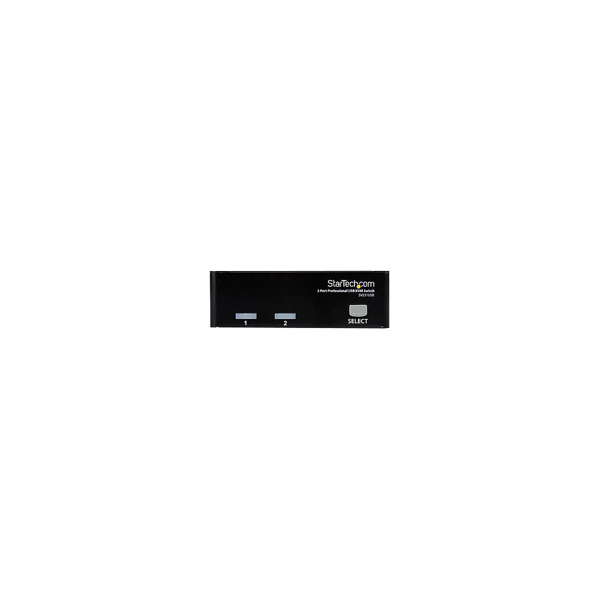 StarTech.com 2 Port VGA USB KVM Switch - VGA KVM Umschalter inkl. Kabel - KVM-Switch - 2 Anschlüsse