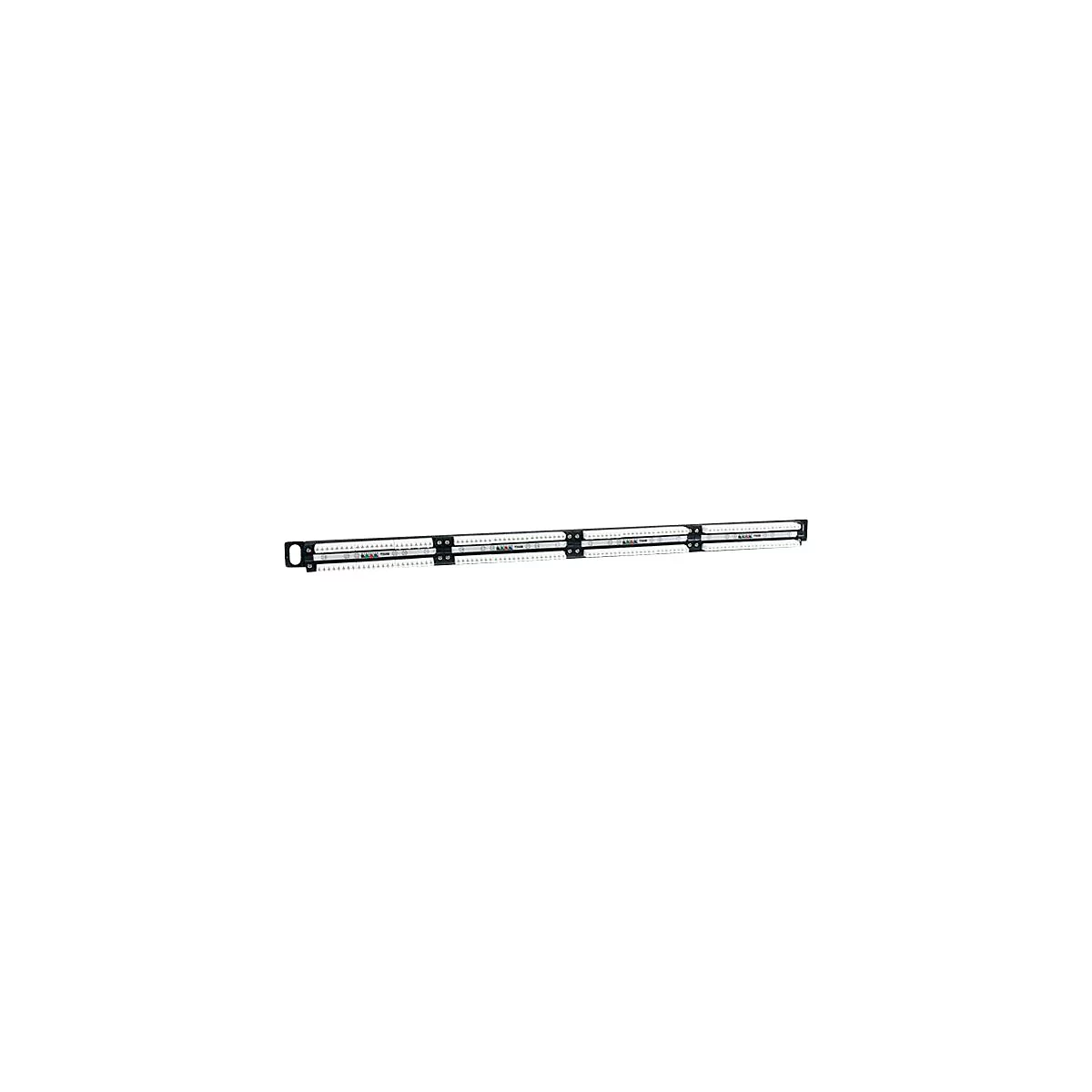 StarTech.com 24 Port 0.5U Cat5e Patch Panel - RJ45 Ethernet Rack Mount Cat 5e 110 Patch Panel - Rackmount Network Patch Panel (PANELHU24) - Patch Panel