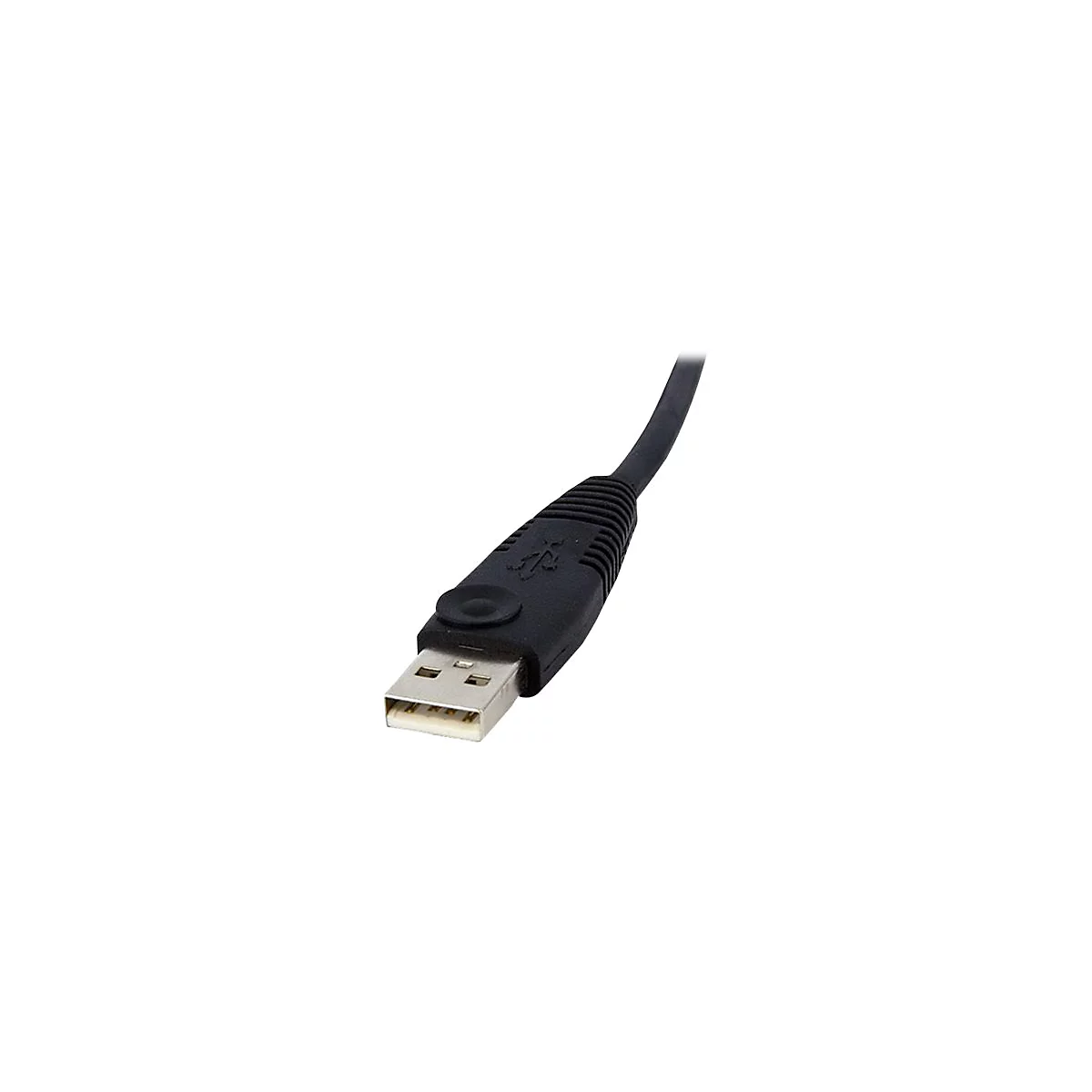 StarTech.com 4,5 m 4-in-1 USB Dual Link DVI-D KVM-Switchkabel mit Audio und Mikrofon - Tastatur- / Video- / Maus- / Audio-Kabel - 4.6 m