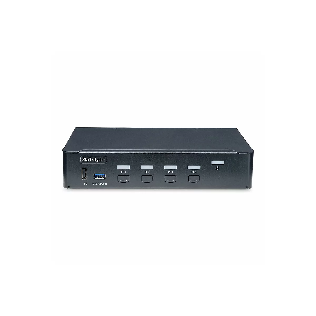StarTech.com 4-Port DisplayPort KVM Switch, 4K 60Hz, TAA Compliant - KVM-/Audio-/USB-Switch - 4 x KVM/Audio/USB - 1 lokaler Benutzer - Desktop - TAA-konform