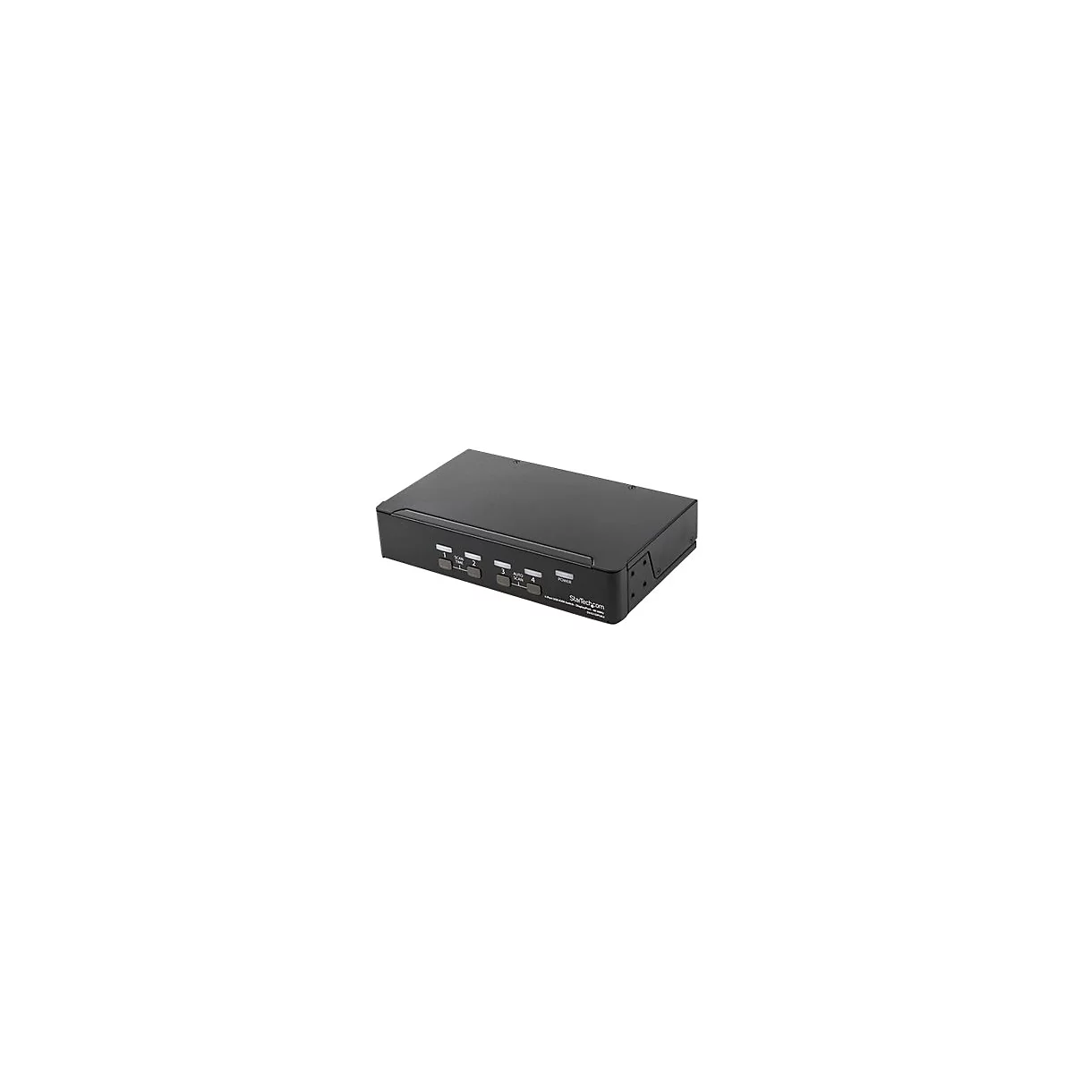 StarTech.com 4 Port DisplayPort KVM Switch - DisplayPort 1.2 KVM - 4K 60Hz - DisplayPort Switch - DisplayPort Umschaltbox - USB KVM Switch - KVM-/Audio-Switch - 4 Anschlüsse