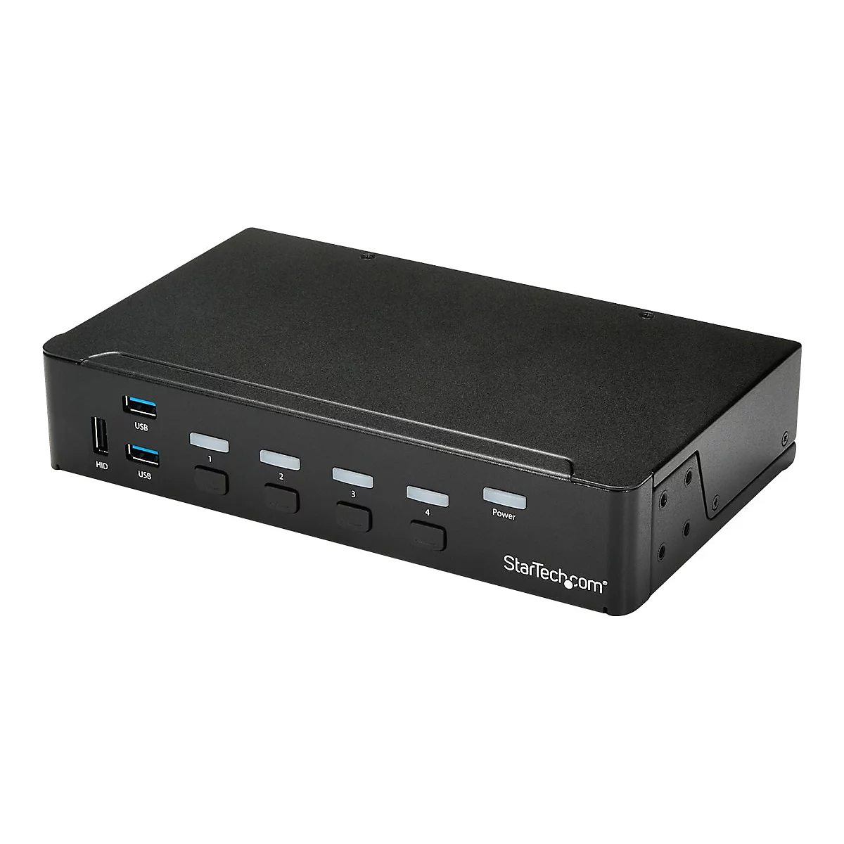 StarTech.com 4 Port HDMI KVM Switch - HDMI KVM Umschalter mit USB 3.0 Hub - 1080p - KVM-/USB-Switch - 4 Anschlüsse - an Rack montierbar