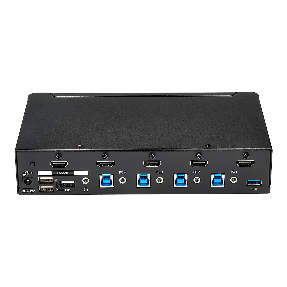 StarTech.com 4 Port HDMI KVM Switch - HDMI KVM Umschalter mit USB 3.0 Hub - 1080p - KVM-/USB-Switch - 4 Anschlüsse - an Rack montierbar