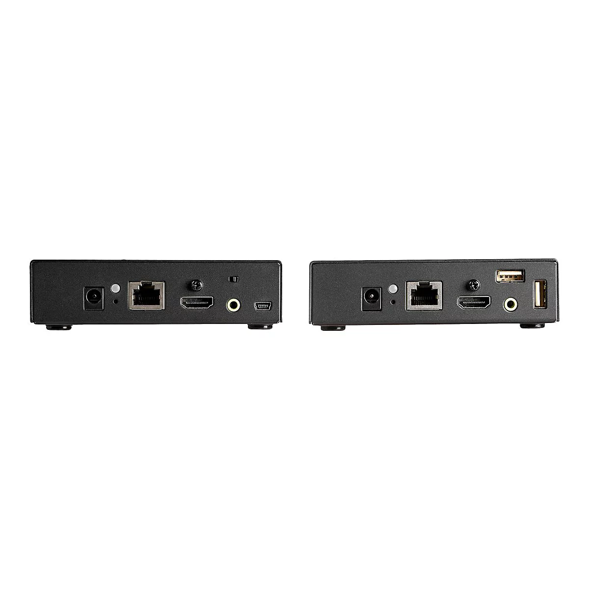 StarTech.com 4K HDMI Extender - KVM - 4K 30Hz - Video über CAT6 IP Ethernet mit USB (SV565HDIP) - Erweiterung für Video/Audio - HDMI