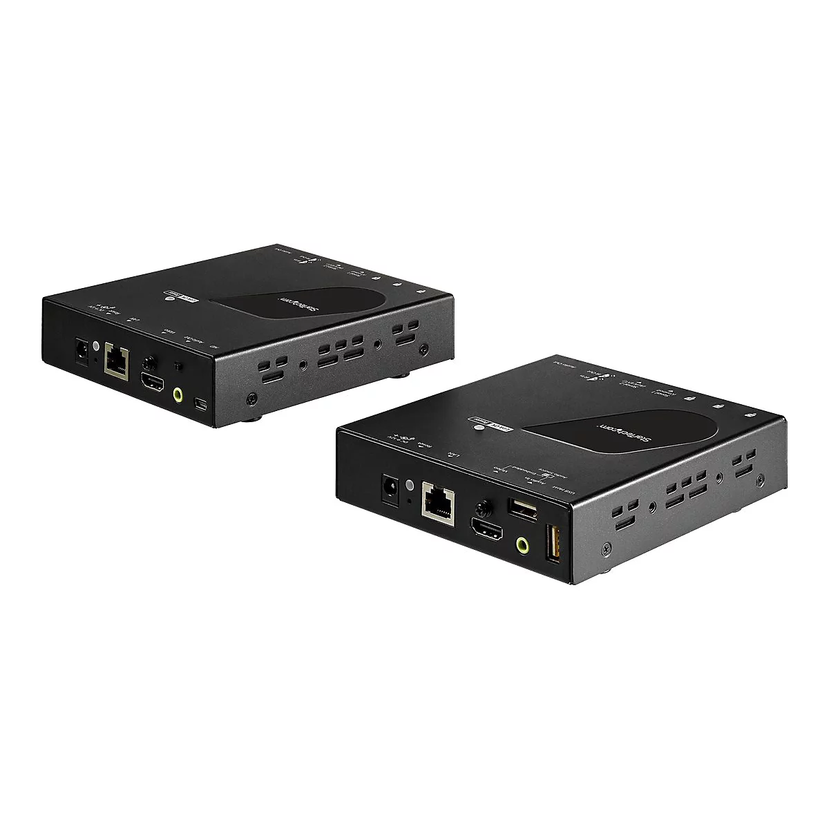 StarTech.com 4K HDMI Extender - KVM - 4K 30Hz - Video über CAT6 IP Ethernet mit USB (SV565HDIP) - Erweiterung für Video/Audio - HDMI