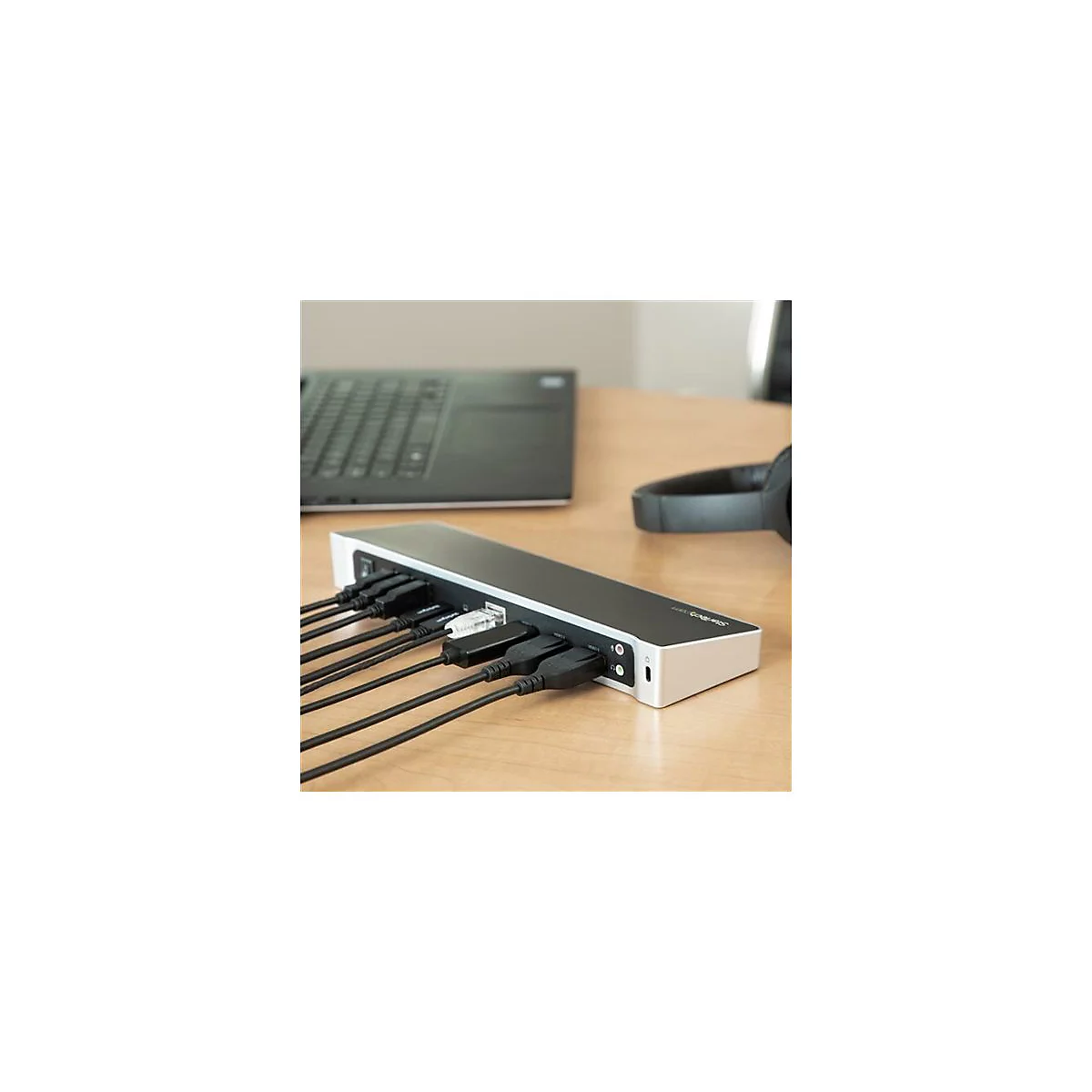 StarTech.com 4K USB-C Dock - Triple Monitor - Mac & Windows - 60W USB PD (DK30CH2DPPDU) - Dockingstation - USB-C - HDMI, 2 x DP - GigE