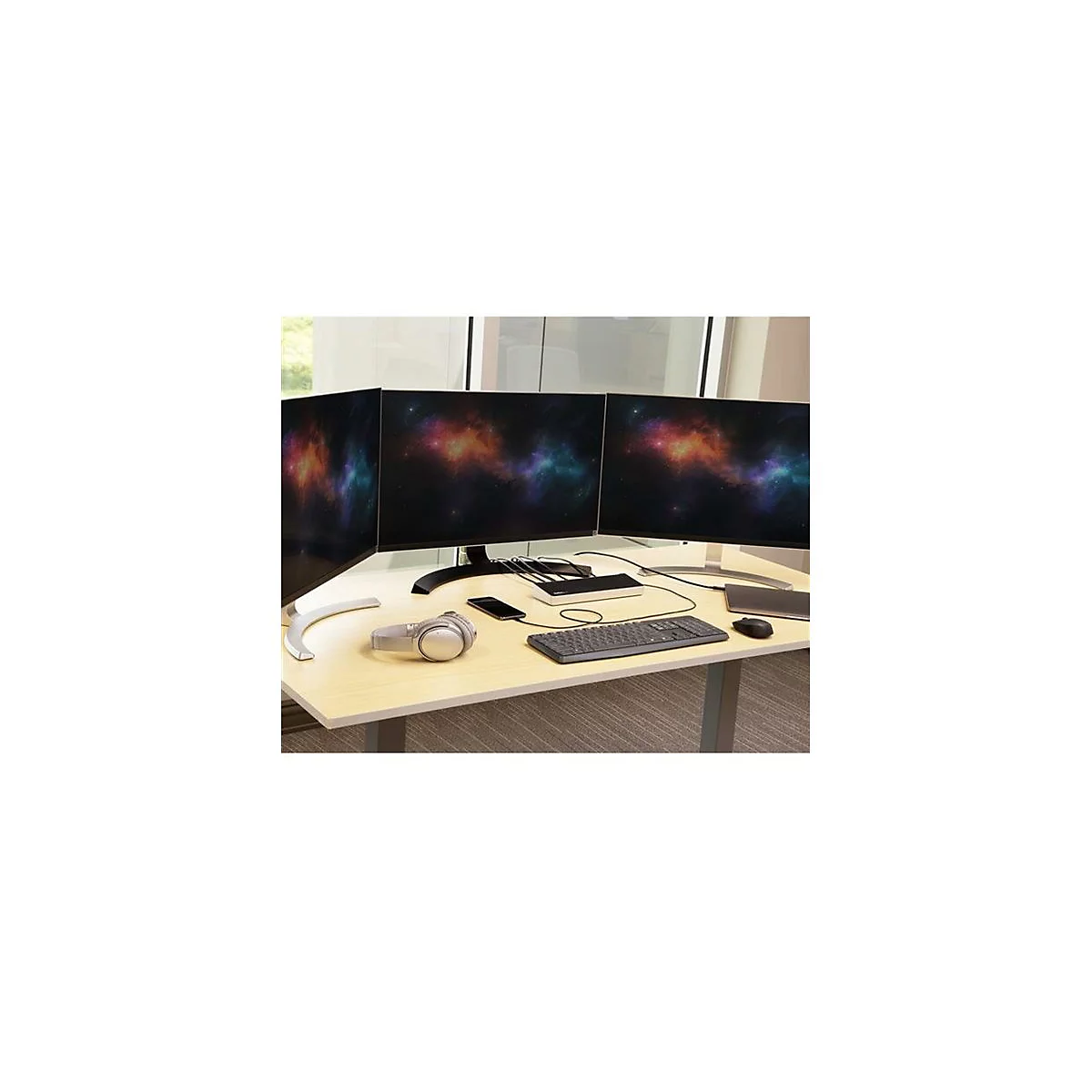 StarTech.com 4K USB-C Dock - Triple Monitor - Mac & Windows - 60W USB PD (DK30CH2DPPDU) - Dockingstation - USB-C - HDMI, 2 x DP - GigE