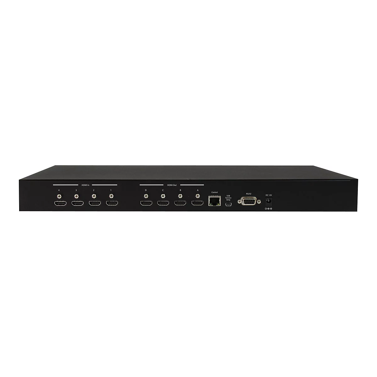 StarTech.com 4x4 HDMI Matrix Switch mit Bild und Bild Multiviewer o. Videowand - Video Combining - Digital Signage Controller - Video/Audio-Schalter - Desktop - für P/N: SVA12M5NA