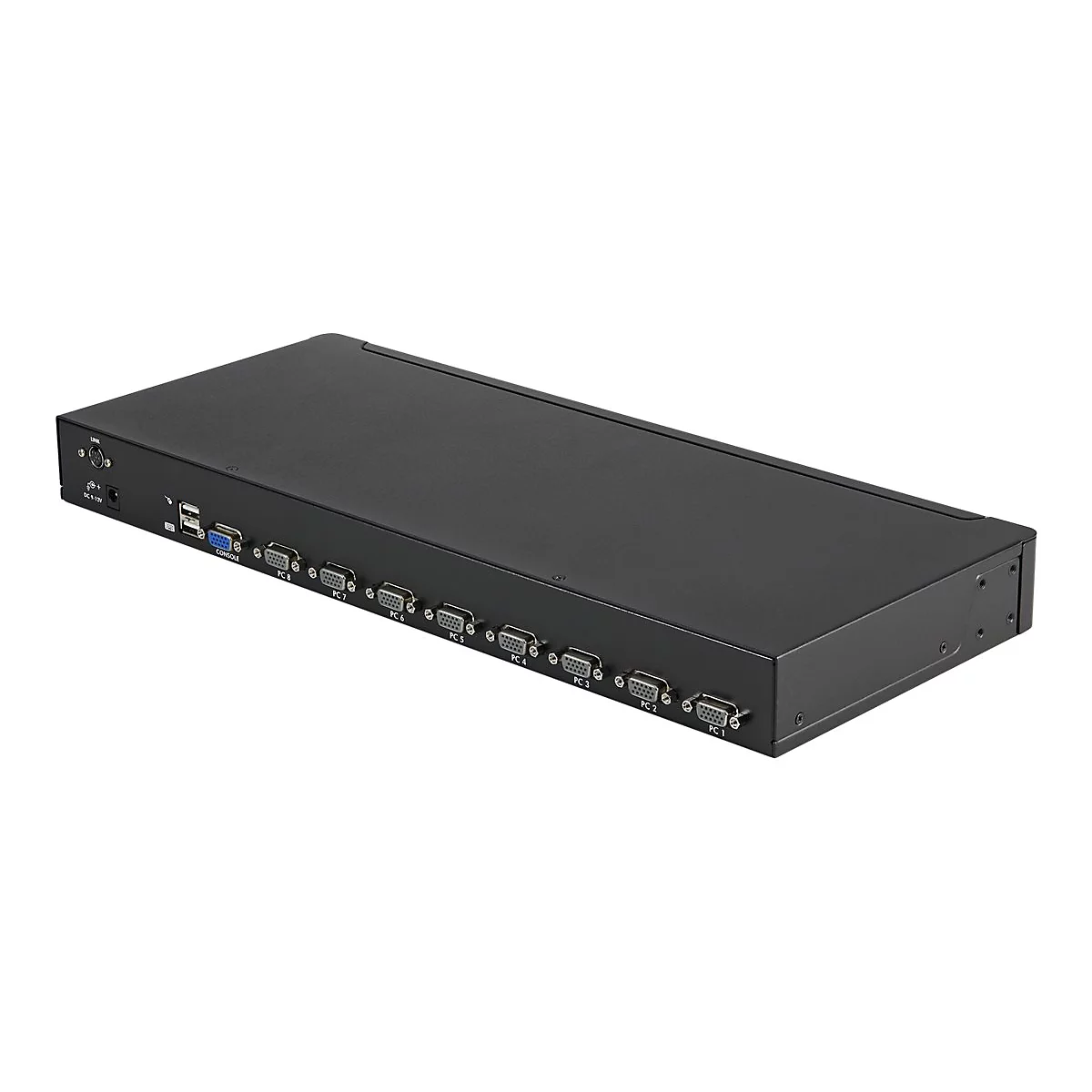 StarTech.com 8 Port 1U Rackmount USB KVM Switch Kit with OSD and Cables - Rack mount KVM - VGA KVM Switch - 8 Port KVM Switch (SV831DUSBUK) - commutateur KVM - 8 ports - Montable sur rack