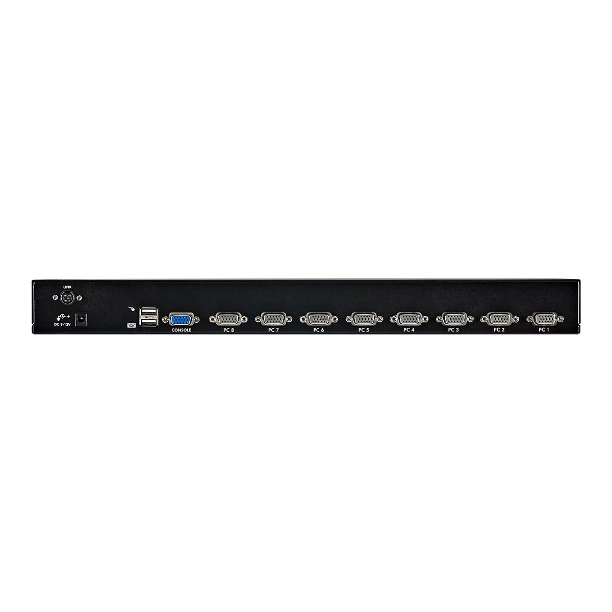 StarTech.com 8 Port 1U Rackmount USB KVM Switch Kit with OSD and Cables - Rack mount KVM - VGA KVM Switch - 8 Port KVM Switch (SV831DUSBUK) - KVM-Switch - 8 Anschlüsse - an Rack montierbar