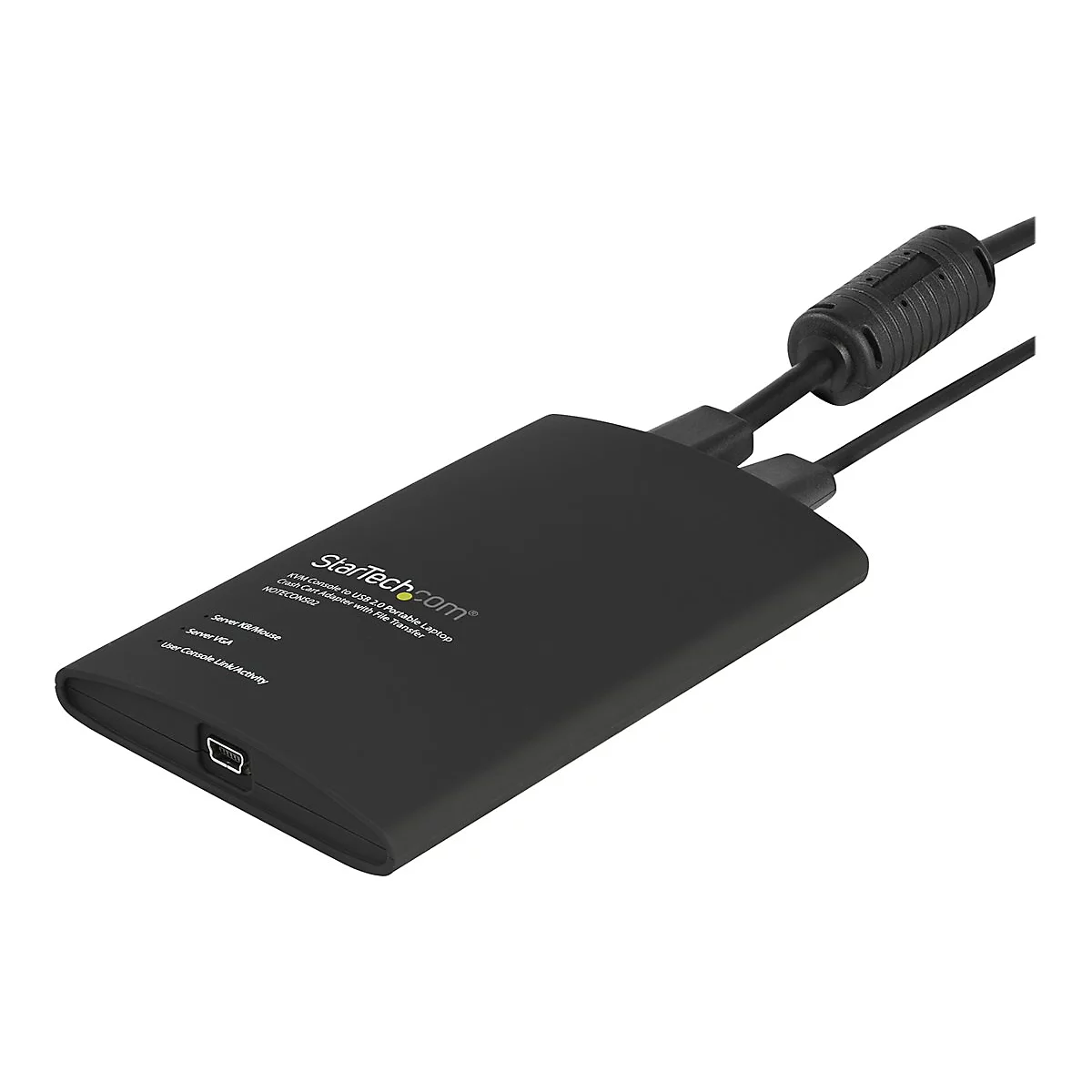 StarTech.com Adaptateur crash cart pour PC portable - Console KVM vers USB 2.0 avec transfert de fichier, acquisition vidéo - KVM Portable - commutateur KVM - 1 ports