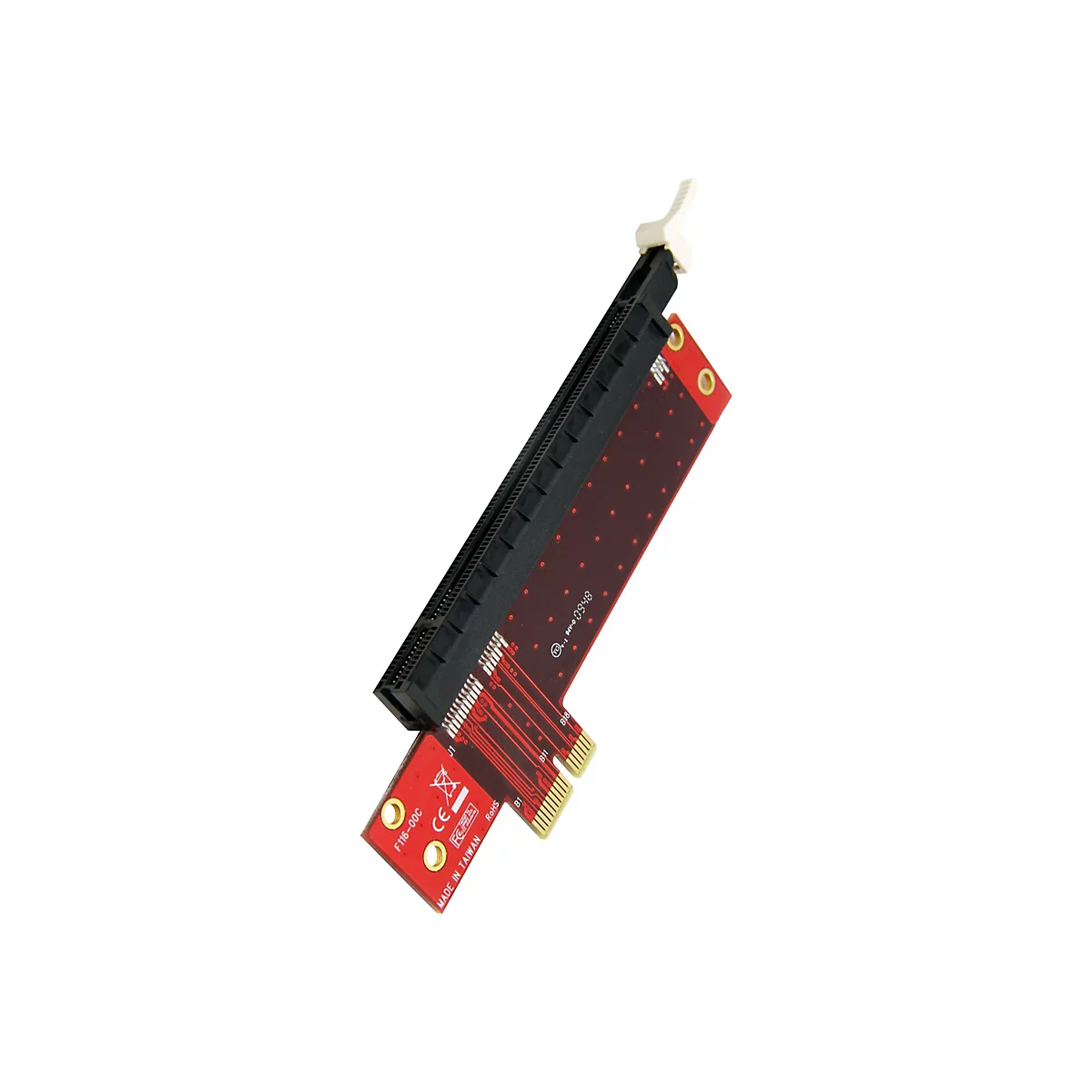 StarTech.com Adaptateur de fente d'extension à faible encombrement PCI Express x1 vers x16 - Adaptateur pour emplacements PCIe x1 vers PCIe x16