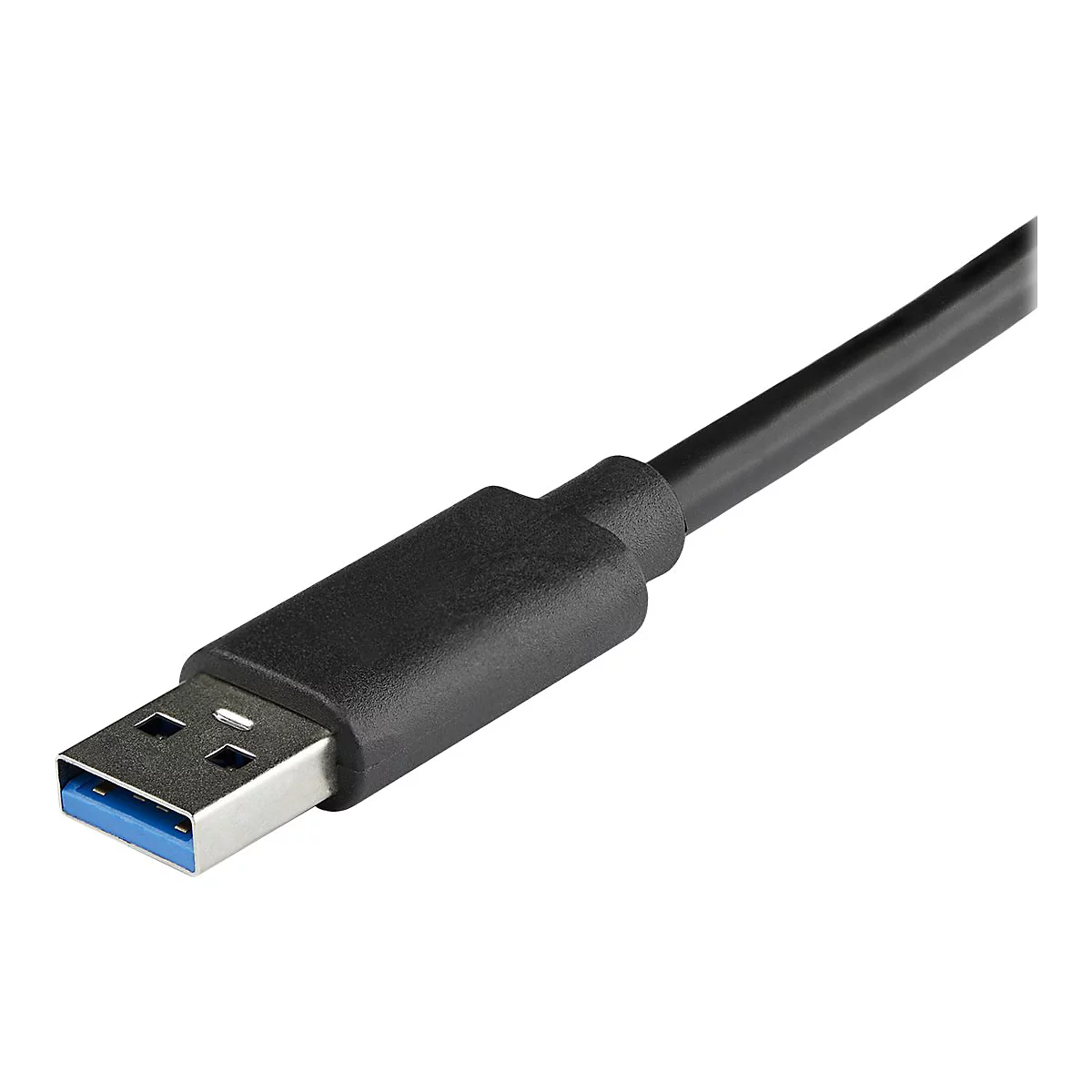 StarTech.com Adaptateur réseau USB 3.0 vers 2 ports Gigabit Ethernet - Convertisseur USB vers 2x RJ45 avec port USB intégré - Noir - adaptateur réseau - USB 3.0 - 2 ports