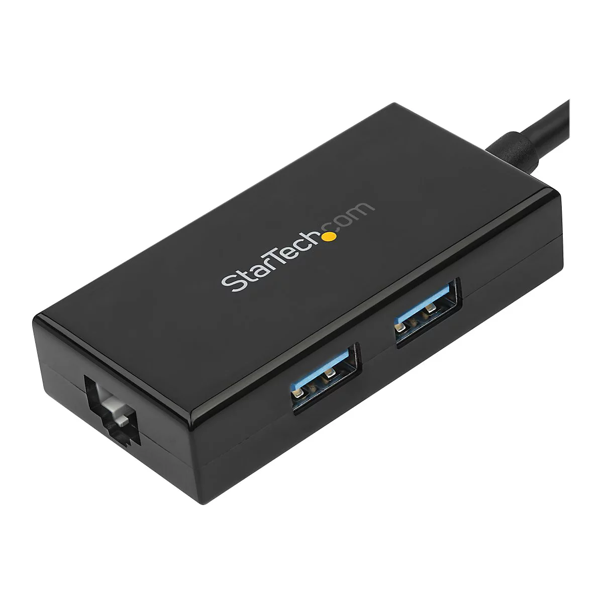 StarTech.com Adaptateur réseau USB 3.0 vers Gigabit Ethernet avec hub USB 3.0 à 2 ports (USB31000S2H) - adaptateur réseau - USB 3.0 - Gigabit Ethernet x 1
