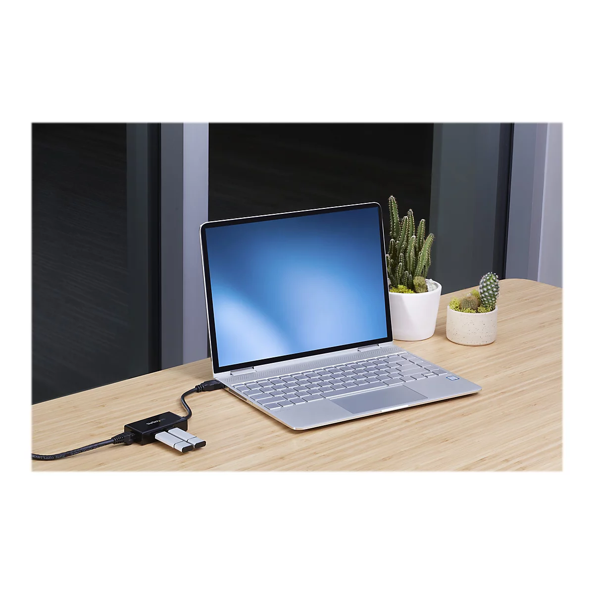 StarTech.com Adaptateur réseau USB 3.0 vers Gigabit Ethernet avec hub USB 3.0 à 2 ports (USB31000S2H) - adaptateur réseau - USB 3.0 - Gigabit Ethernet x 1