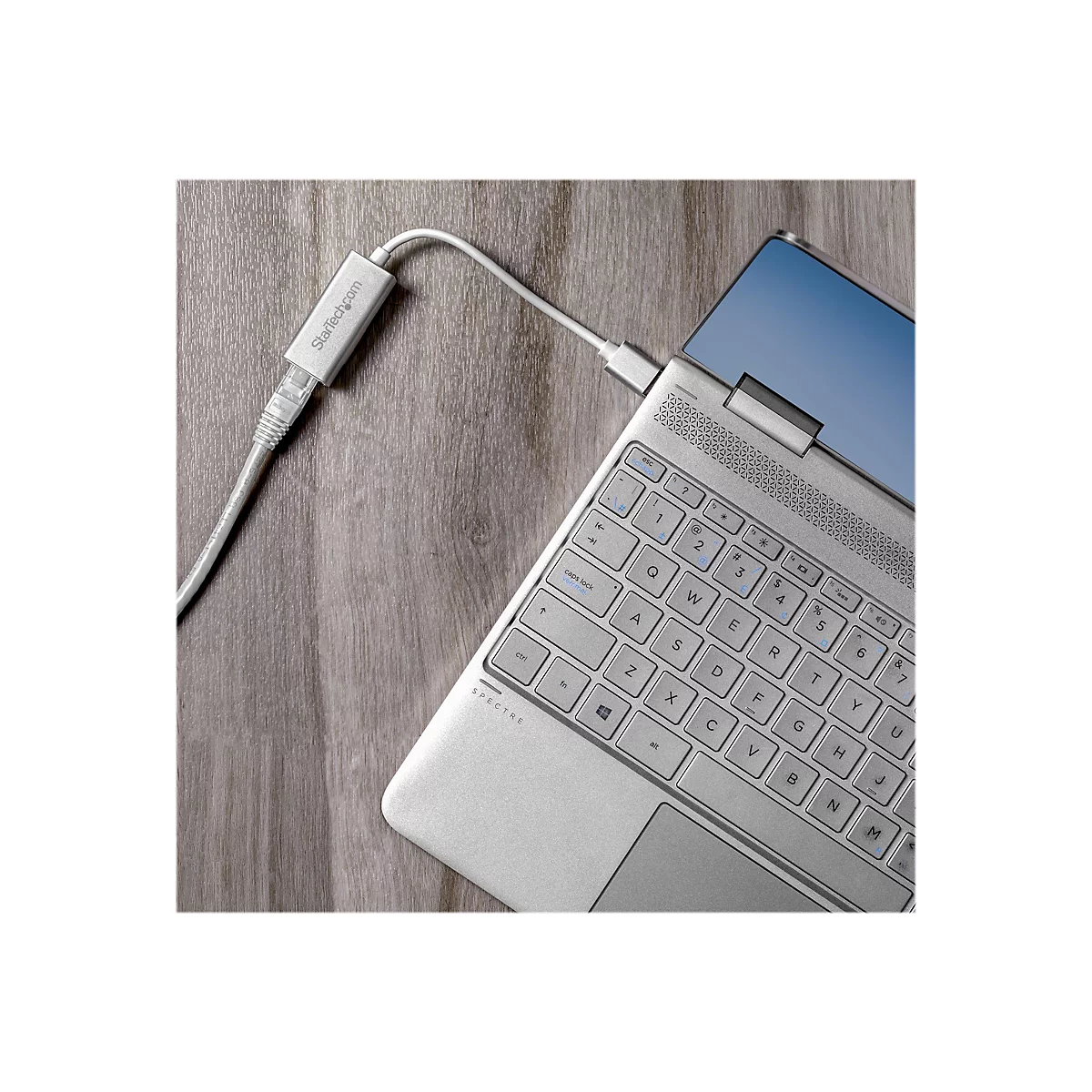 StarTech.com Adaptateur réseau USB 3.0 vers Gigabit Ethernet - Convertisseur USB vers RJ45 - M/F - Argent (USB31000SA) - adaptateur réseau - USB 3.0 - Gigabit Ethernet x 1
