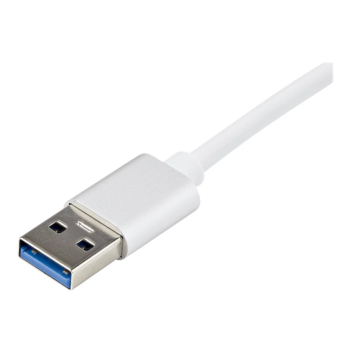 StarTech.com Adaptateur réseau USB 3.0 vers Gigabit Ethernet - Convertisseur USB vers RJ45 - M/F - Argent (USB31000SA) - adaptateur réseau - USB 3.0 - Gigabit Ethernet x 1