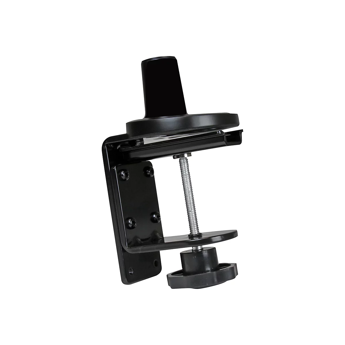 StarTech.com ARMSLIM Monitorhalterung (mit Tischhalterung, Monitorarm mit Kabelmanagement, für bis zu 34 Zoll Bildschirme) - Befestigungskit - einstellbarer Arm - für LCD-Display - Schwarz