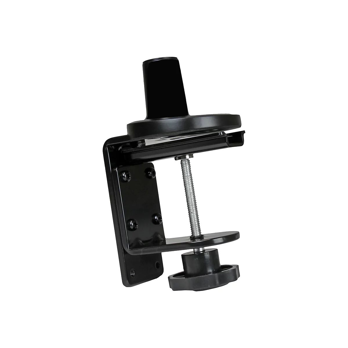 StarTech.com ARMSLIM Monitorhalterung (mit Tischhalterung, Monitorarm mit Kabelmanagement, für bis zu 34 Zoll Bildschirme) - Befestigungskit - einstellbarer Arm - für LCD-Display - Schwarz