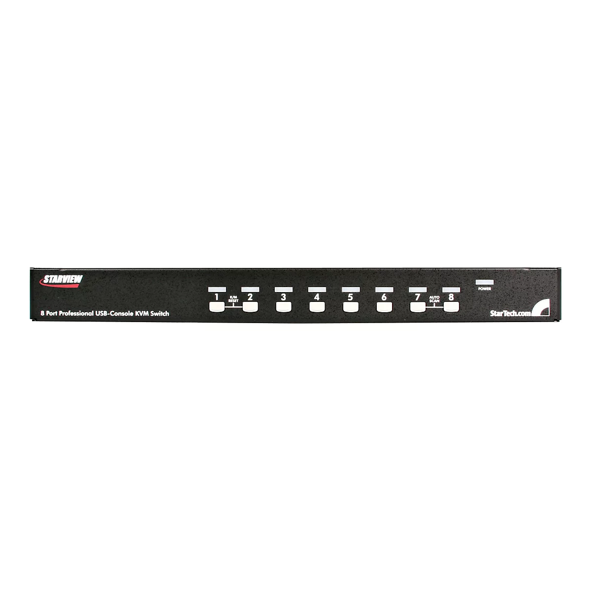 StarTech.com Commutateur KVM PS/2 USB 8 ports 1U empilables sur rack avec OSD - commutateur KVM - 8 ports