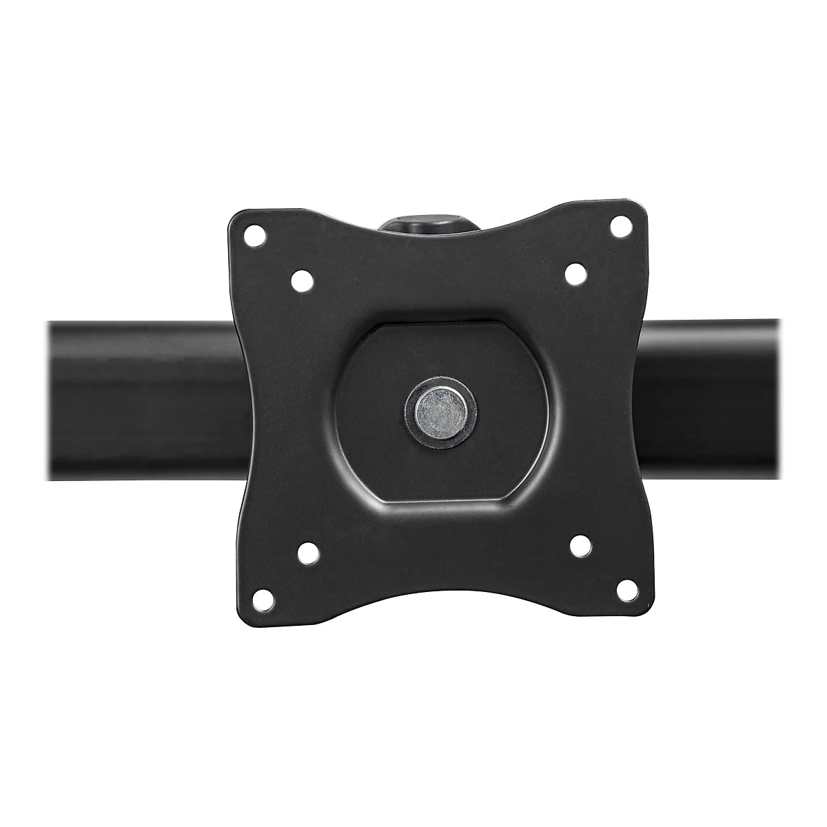 StarTech.com Dreifach Monitorhalterung - Schwenkbar - Stahl und Aluminium - für VESA Monitore bis zu 27 Zoll - 3fach Monitorarm - Aufstellung - einstellbarer Arm - für 3 Monitore - Schwarz