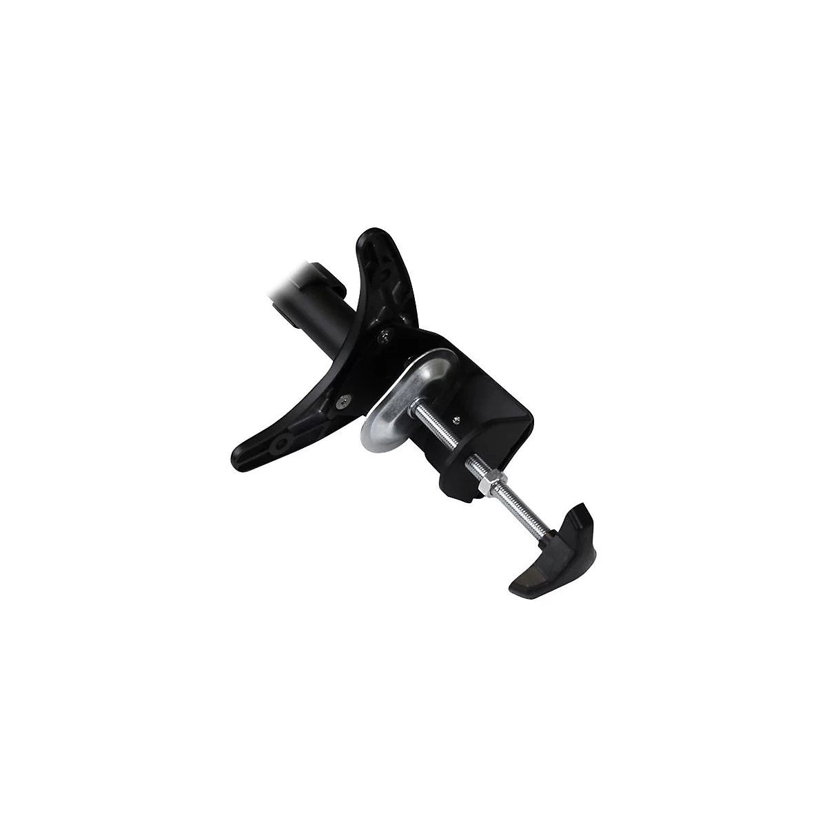 StarTech.com Dual Monitorhalterung mit verstellbaren Armen - Monitor Tischhalterung (12 bis 24) höhenverstellbar mit Kabelführung - Befestigungskit - einstellbarer Arm - für 2 LCD-Displays - Schwarz