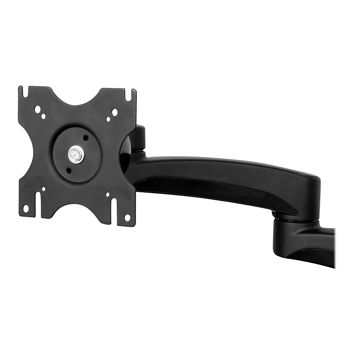 StarTech.com Dual Monitorhalterung mit verstellbaren Armen - Monitor Tischhalterung (12 bis 24) höhenverstellbar mit Kabelführung - Befestigungskit - einstellbarer Arm - für 2 LCD-Displays - Schwarz