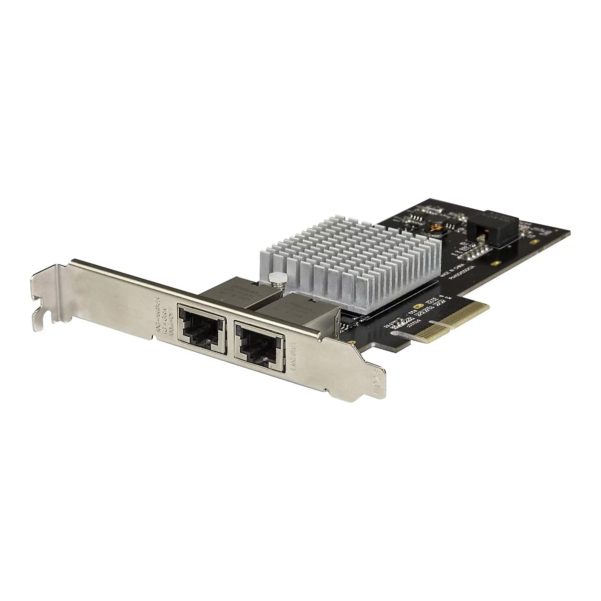 StarTech.com Dual Port 10G PCIe Netzwerk Karte - Intel-X550AT 10GBASE-T & NBASE-T PCI Express Netzwerk karte 10/5/2.5/1GbE Multi Gigabit Ethernet, 5 Geschwindigkeiten NIC LAN Karte (ST10GPEXNDPI) - Netzwerkadapter - PCIe 3.0 x4 - 10Gb Ethernet x 2
