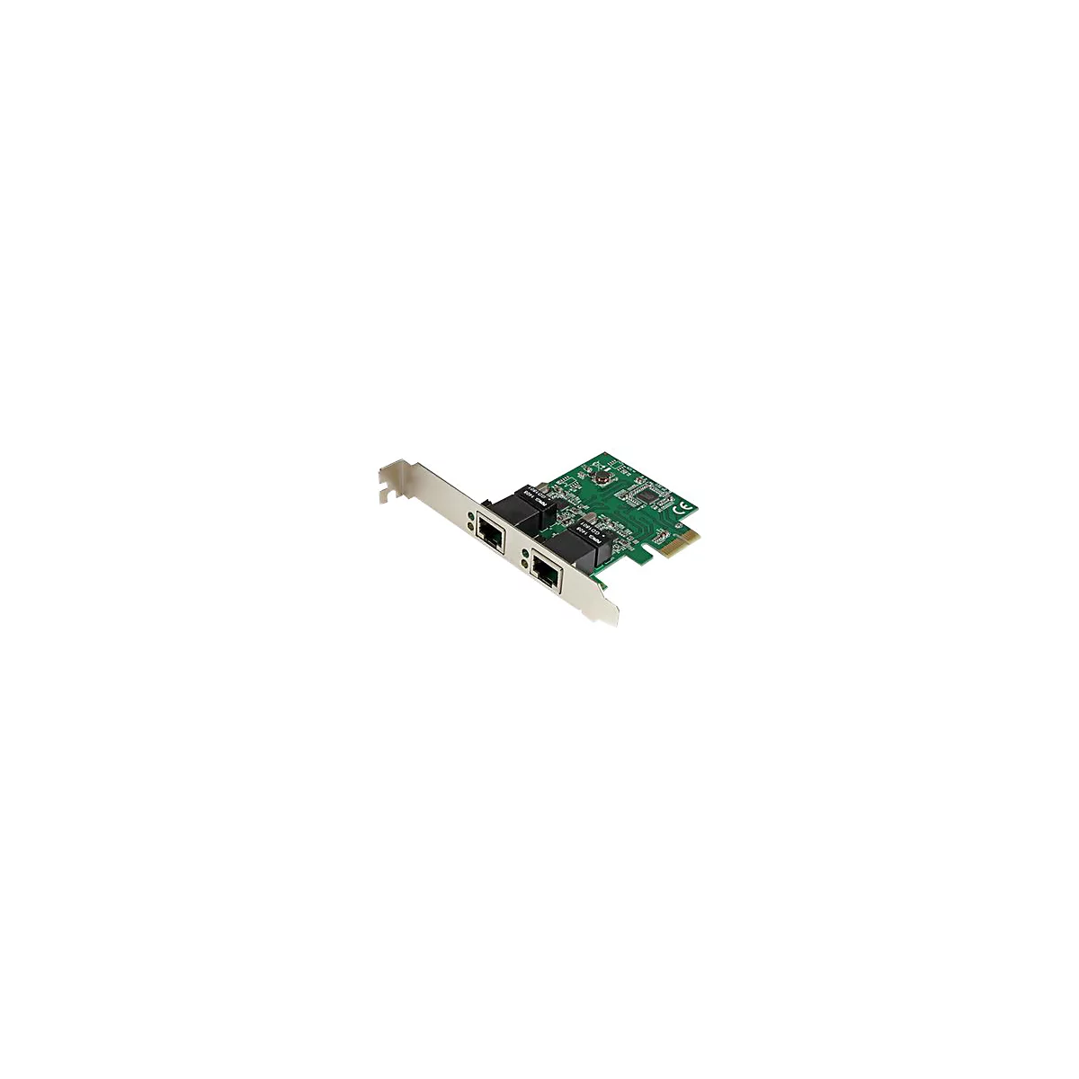StarTech.com Dual Port Gigabit PCI Express Server Network Adapter Card - 1 Gbps PCIe NIC - Dual Port Server Adapter - 2 Port Ethernet Card (ST1000SPEXD4) - Netzwerkadapter - PCIe - Gigabit Ethernet x 2
