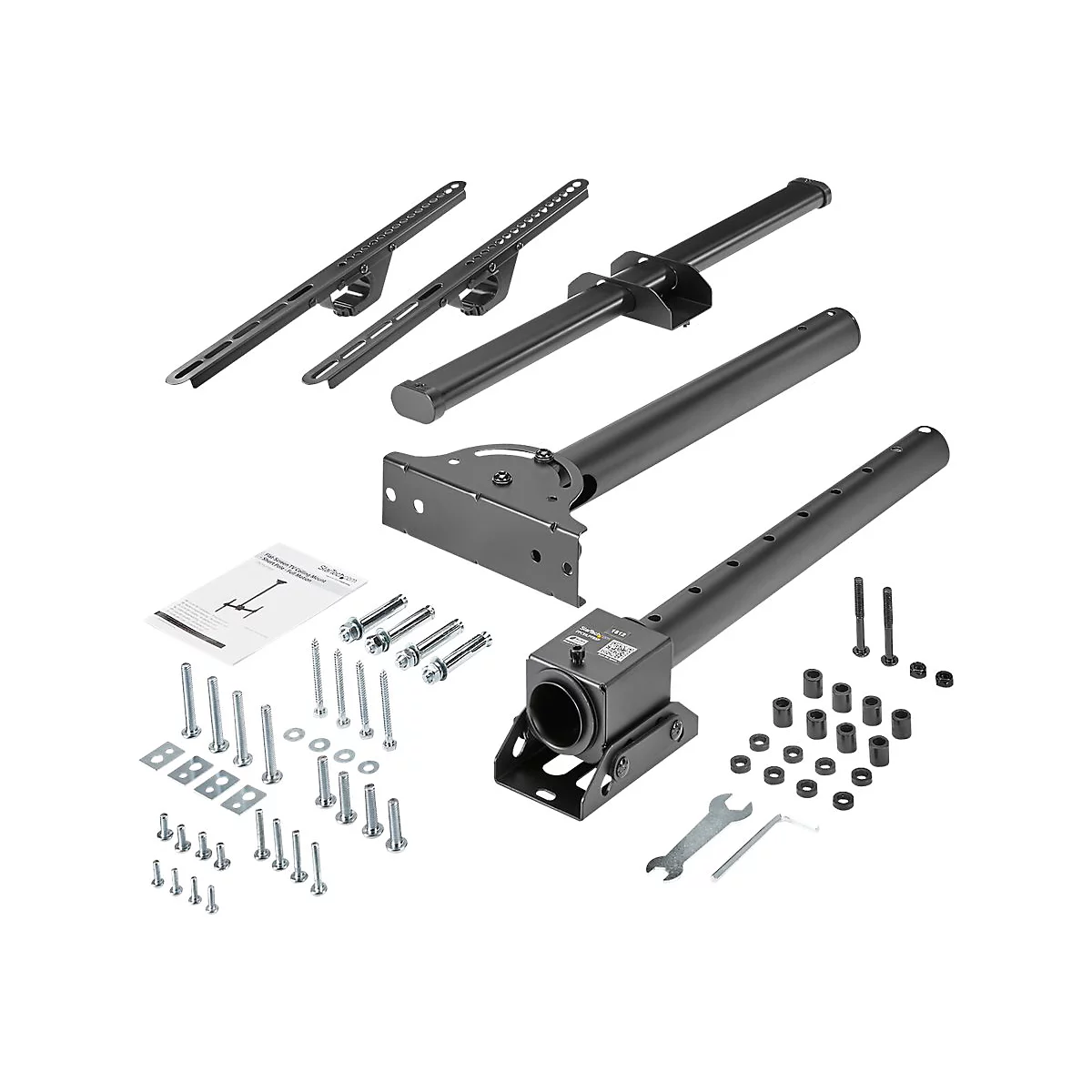 StarTech.com Flachbildfernseher Deckenhalterung - Vollbeweglich - Heavy Duty Stahl - Decken TV VESA Halterung für 32 bis 75 Zoll - Klammer - für Flachbildschirm - Schwarz