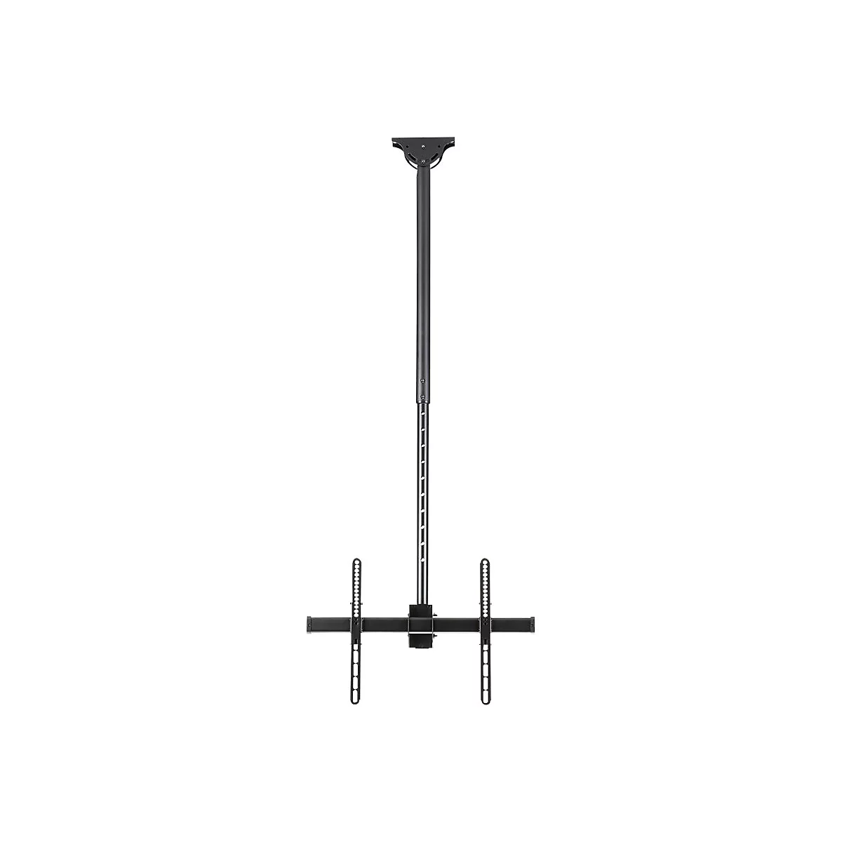 StarTech.com Flachbildschirm Deckenhalterung - für 32 bis 75 LCD, LED oder Plasma TV - schwenkbar für gewölbte Decken - Klammer - für Flachbildschirm - Schwarz