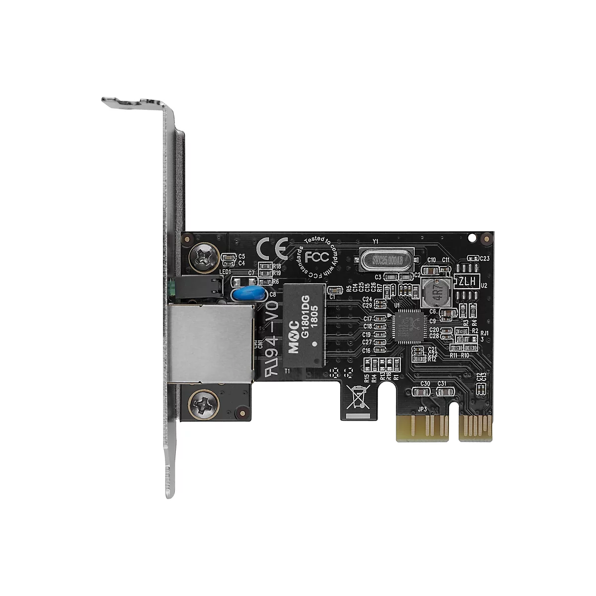 StarTech.com Gigabit Ethernet PCI Express Low Profile Netzwerkkarte - PCIe Server NIC Netzwerkadapter 10 / 100 / 1000 Mbit/s - Netzwerkadapter - PCIe - Gigabit Ethernet x 1