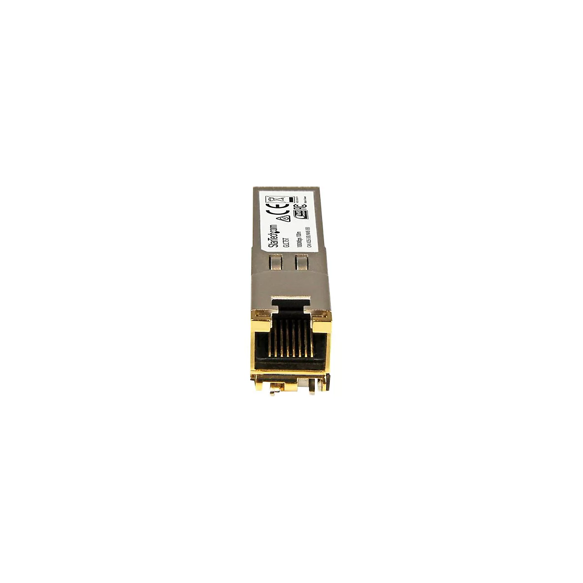 StarTech.com Gigabit RJ45 Kupfer SFP Transceiver Modul - Cisco GLC-T kompatibel - 1000Base-T - Mini-GBIC - 10er Pack - SFP (Mini-GBIC)-Transceiver-Modul (gleichwertig mit: Cisco GLC-T)