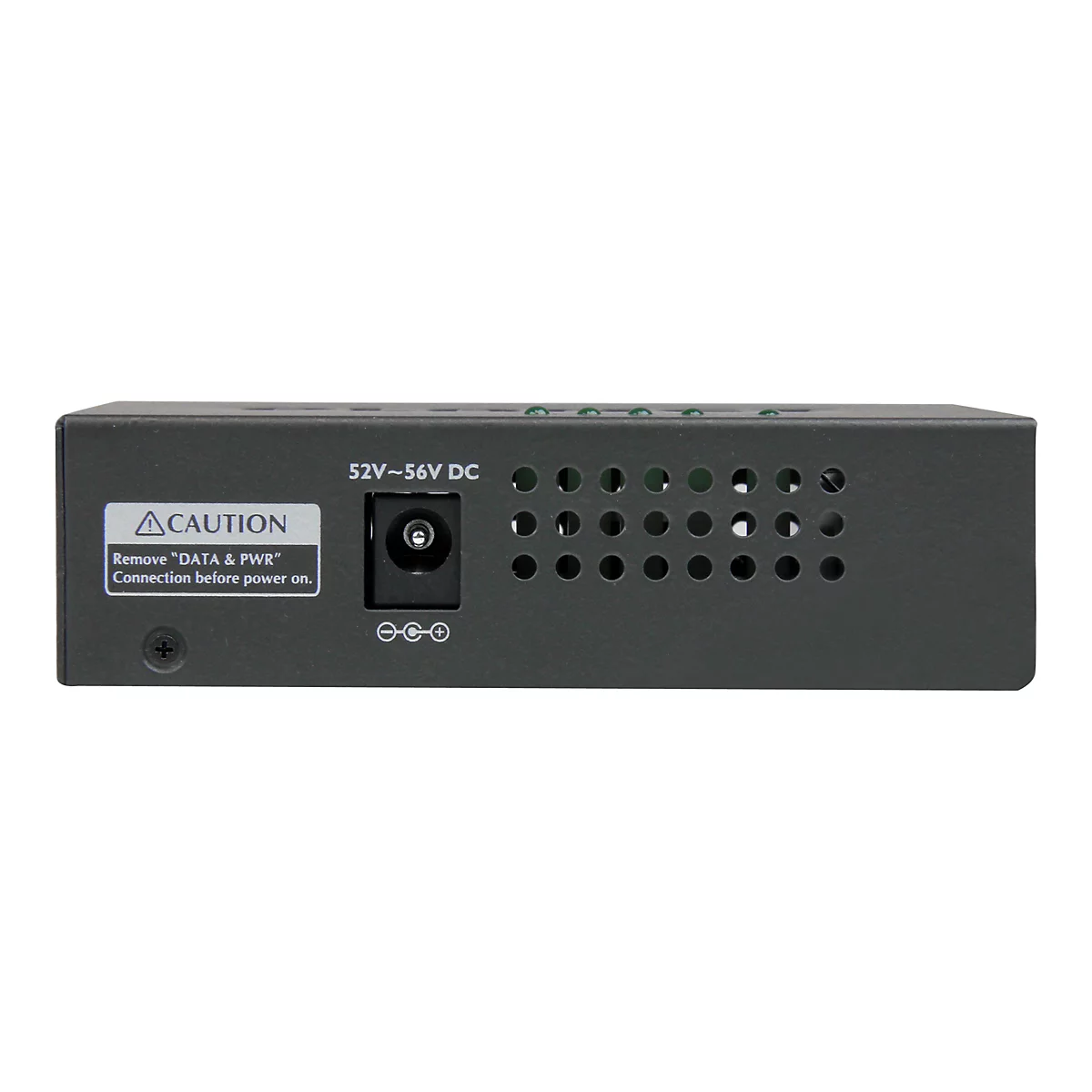 StarTech.com Injecteur PoE+ à 4 ports Gigabit - Midspan Power over Ethernet à fixation murale - 802.3at/af - Injecteur de puissance - 120 Watt