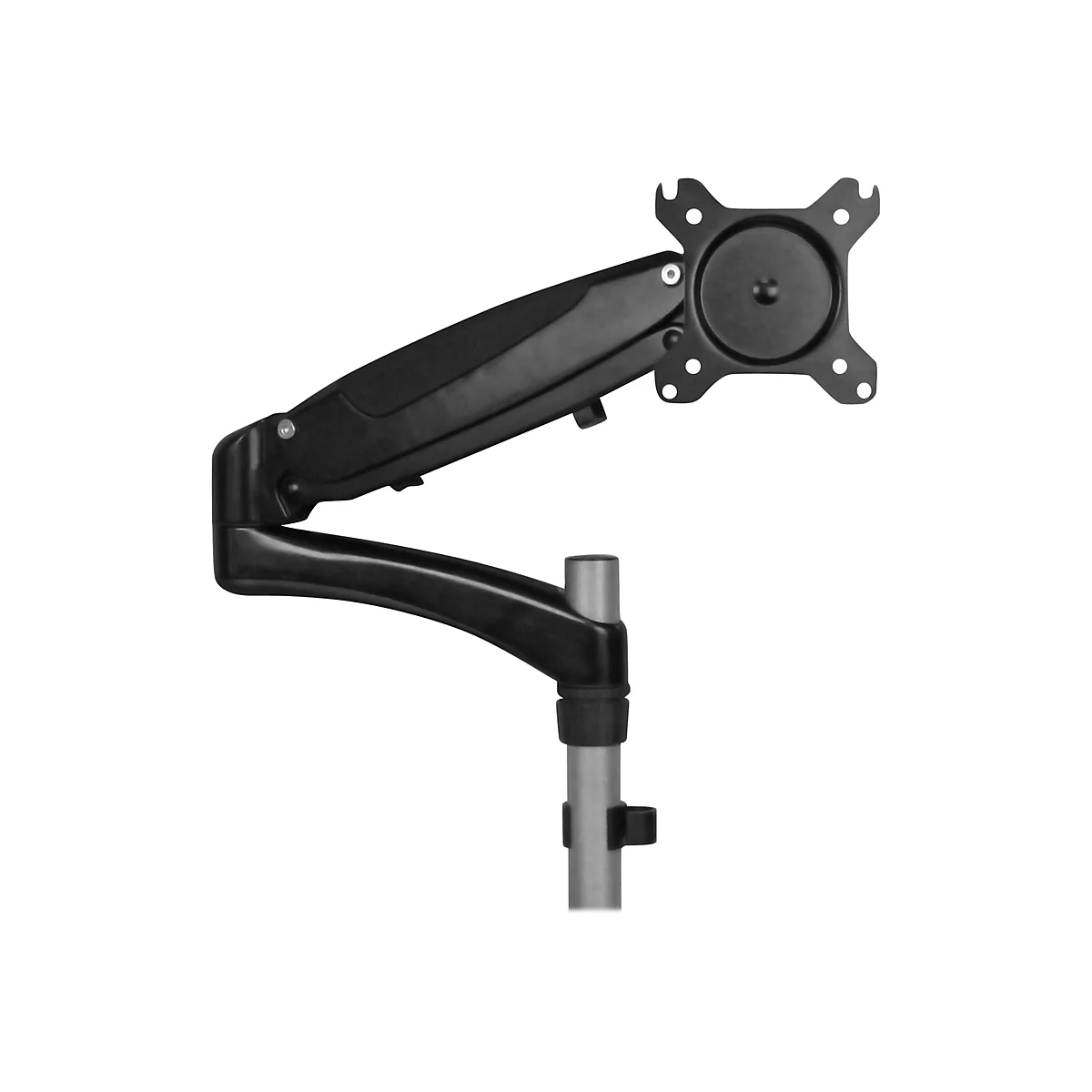 StarTech.com Laptop Monitor Stand - Computer Monitor Stand - Full Motion Articulating - VESA Mount Monitor Desk Mount - Befestigungskit - einstellbarer Arm - für LCD-Display/Notebook - Schwarz