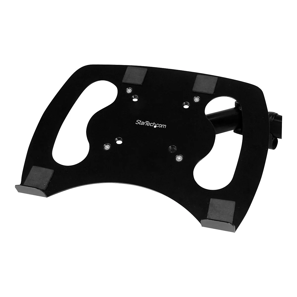 StarTech.com Laptop Monitor Stand - Computer Monitor Stand - Full Motion Articulating - VESA Mount Monitor Desk Mount - Befestigungskit - einstellbarer Arm - für LCD-Display/Notebook - Schwarz
