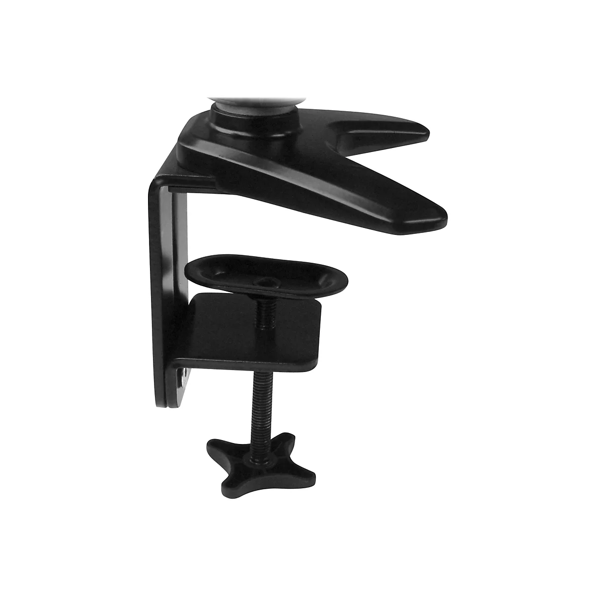 StarTech.com Laptop Monitor Stand - Computer Monitor Stand - Full Motion Articulating - VESA Mount Monitor Desk Mount - Befestigungskit - einstellbarer Arm - für LCD-Display/Notebook - Schwarz